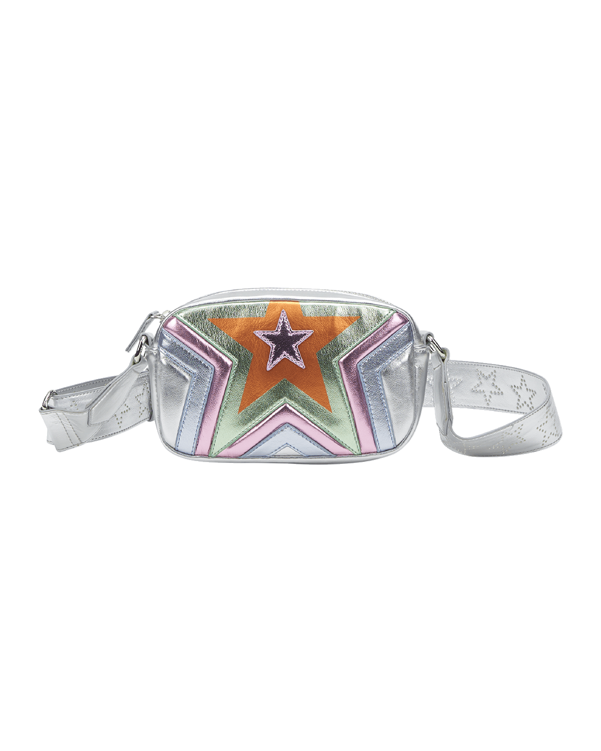 Stella McCartney Kids Girl's Metallic Star Shoulder Bag