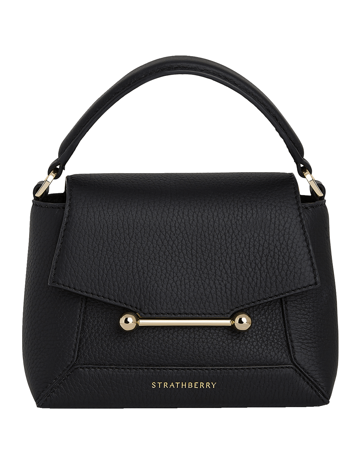 STRATHBERRY Mosaic Nano Leather Top-Handle Bag