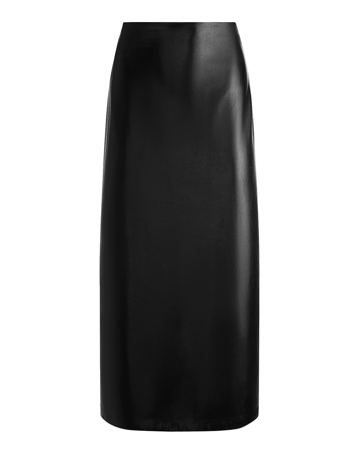 Alice + Olivia Maeve Vegan Leather Slip Skirt