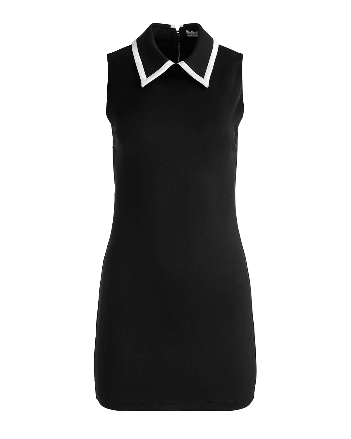 Alice + Olivia Wynell Collared Mini Dress