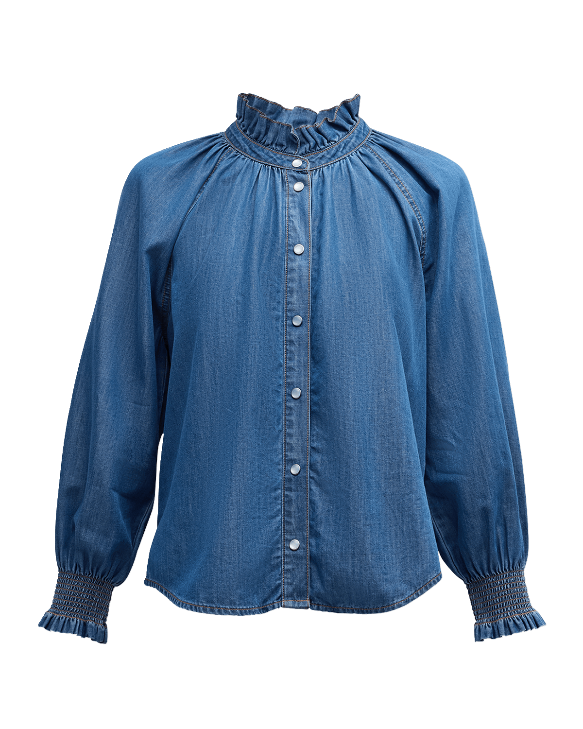 Veronica Beard Calisto Chambray Shirt