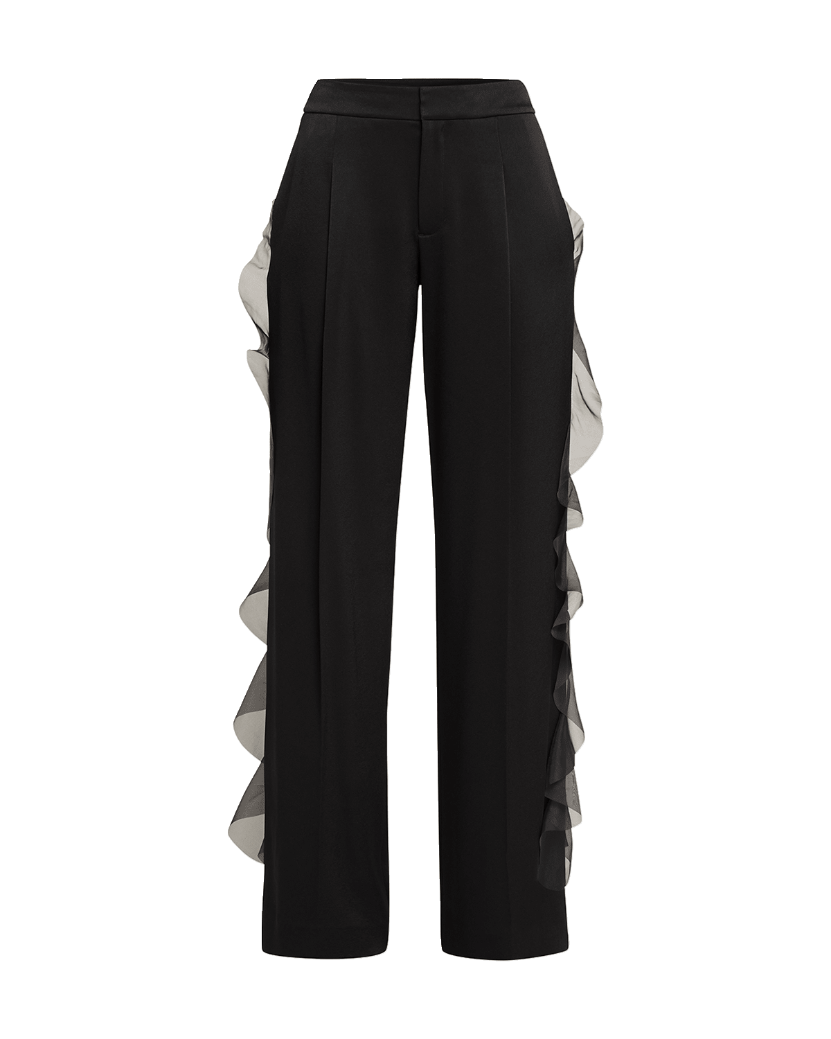 Jason Wu Collection Cascade Ruffle Straight-Leg Pants