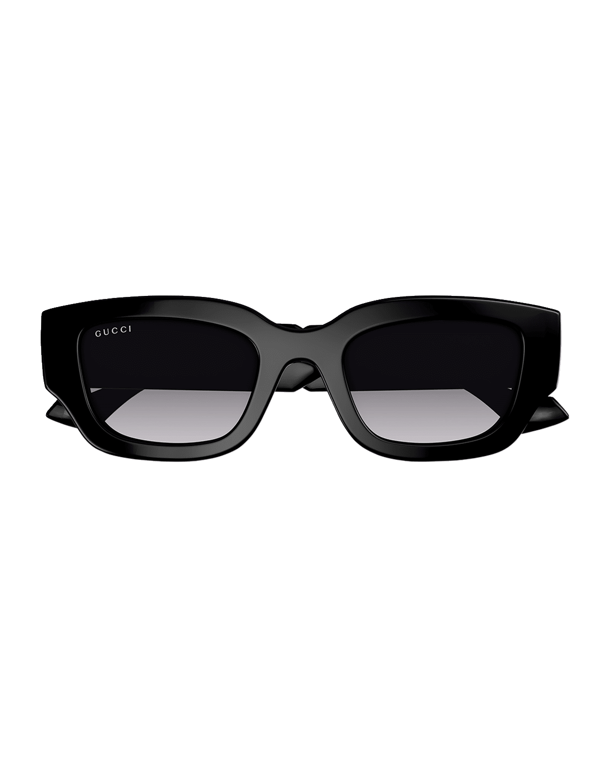 Gucci GG Logo Plastic Rectangle Sunglasses