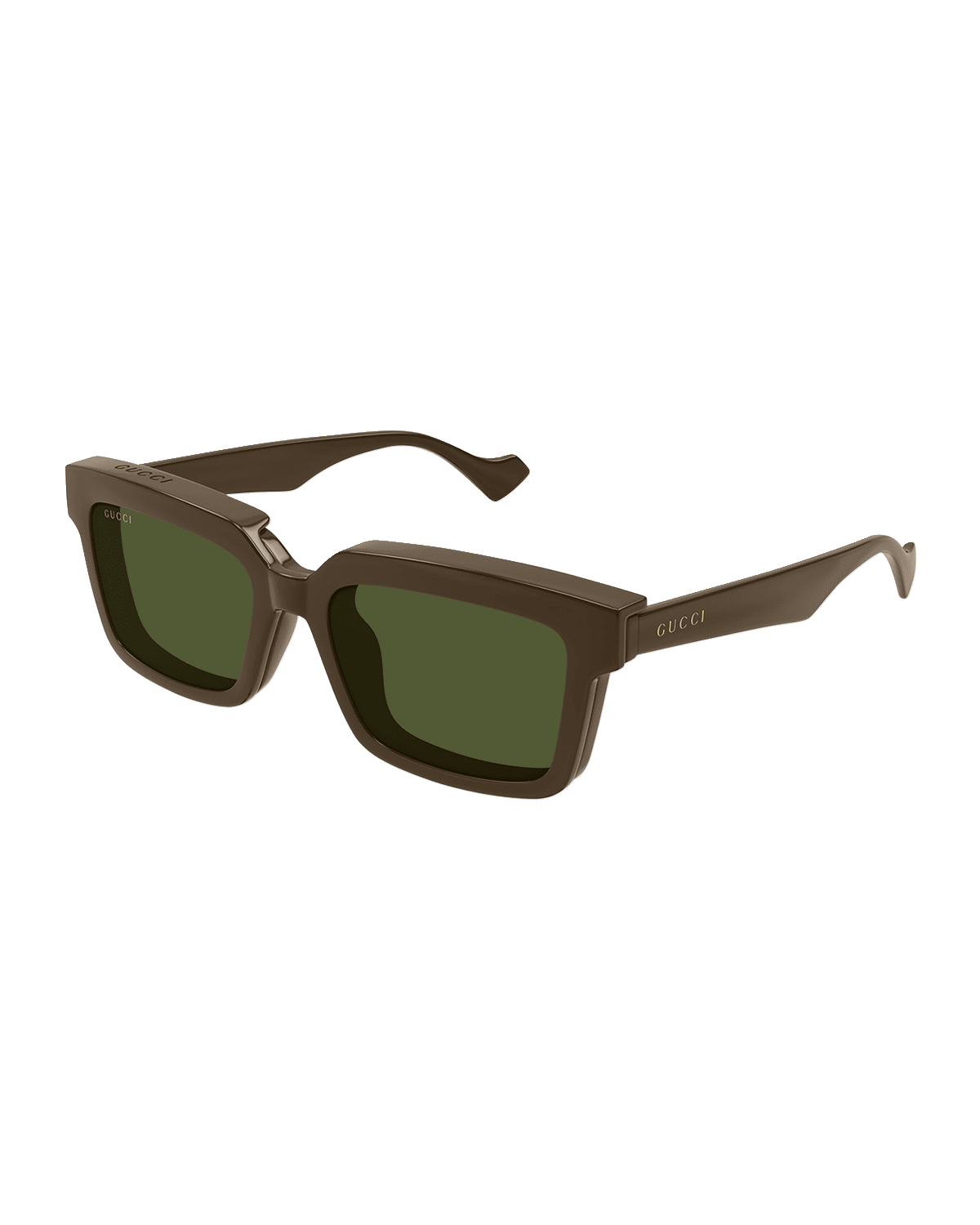 Gucci Men's Plastic Square Sunglasses