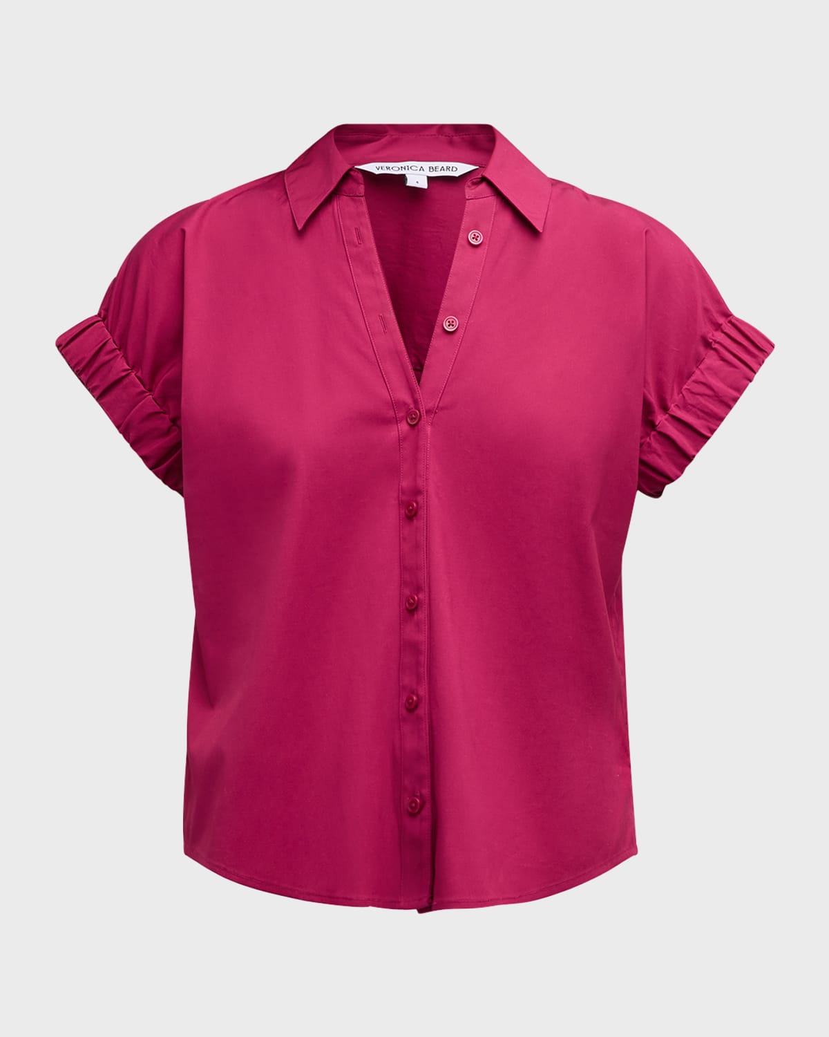 Veronica Beard Matera Button-Front Shirt