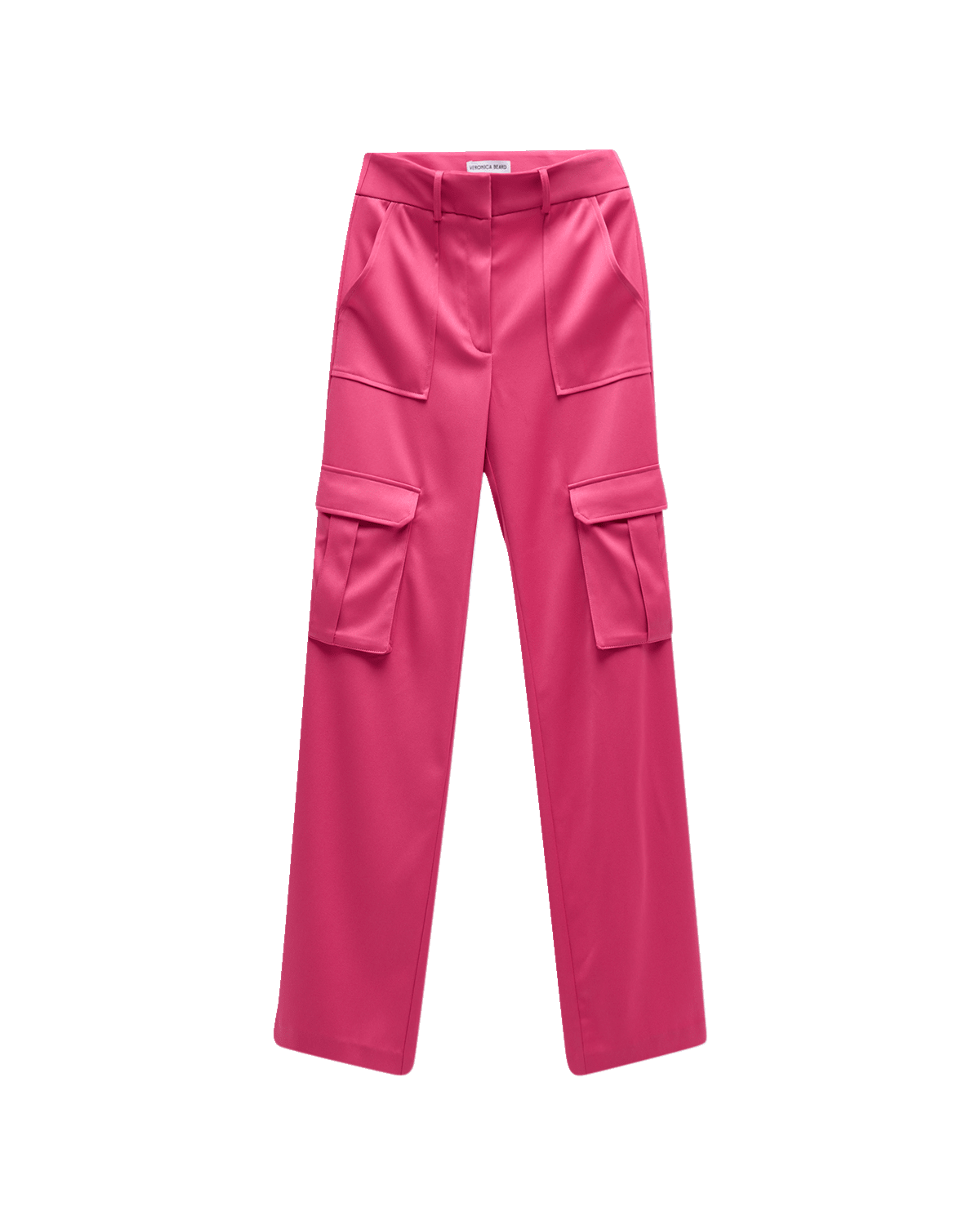 Veronica Beard Saul Silk Cargo Pants