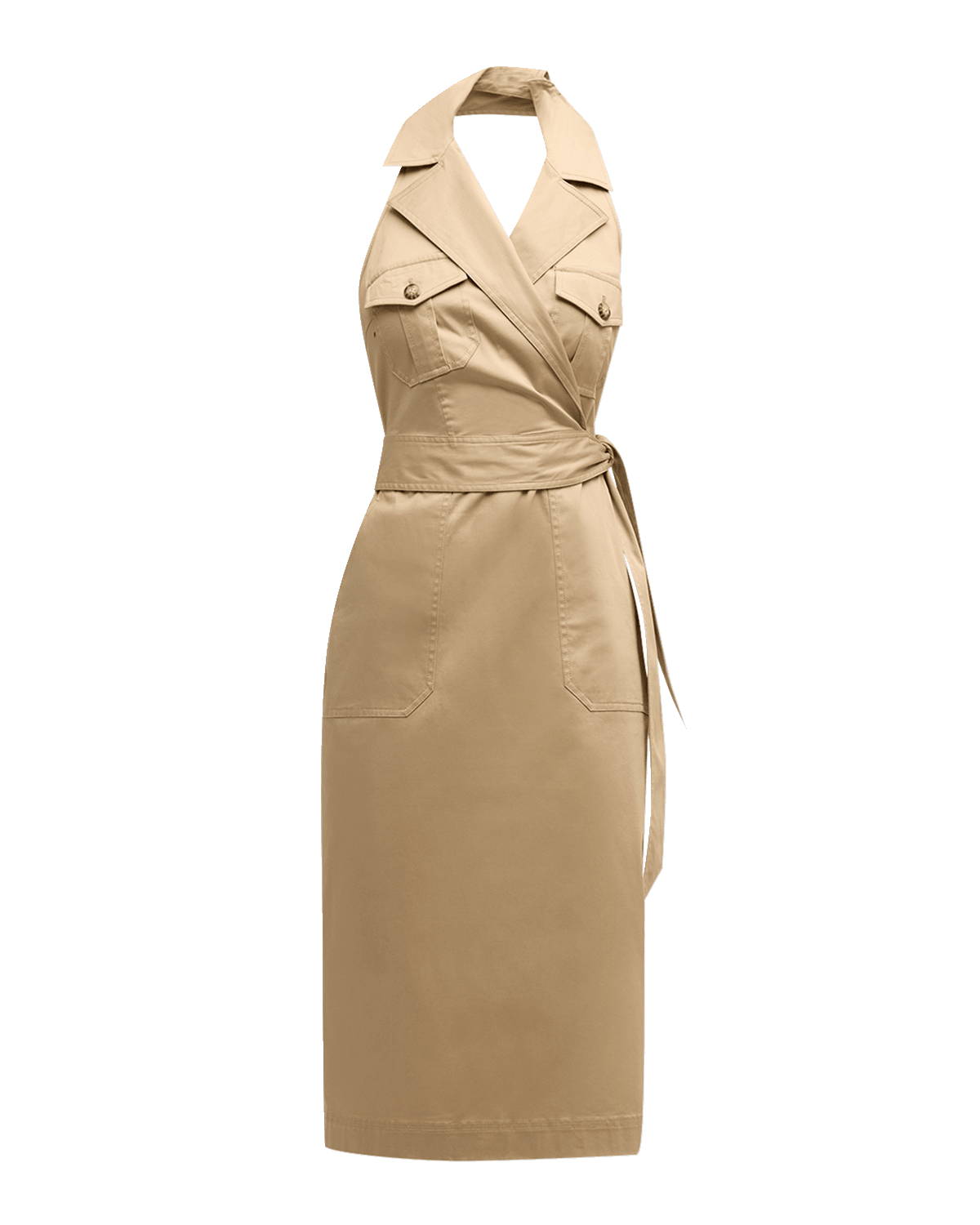 Veronica Beard Kitana Halter Wrap Dress