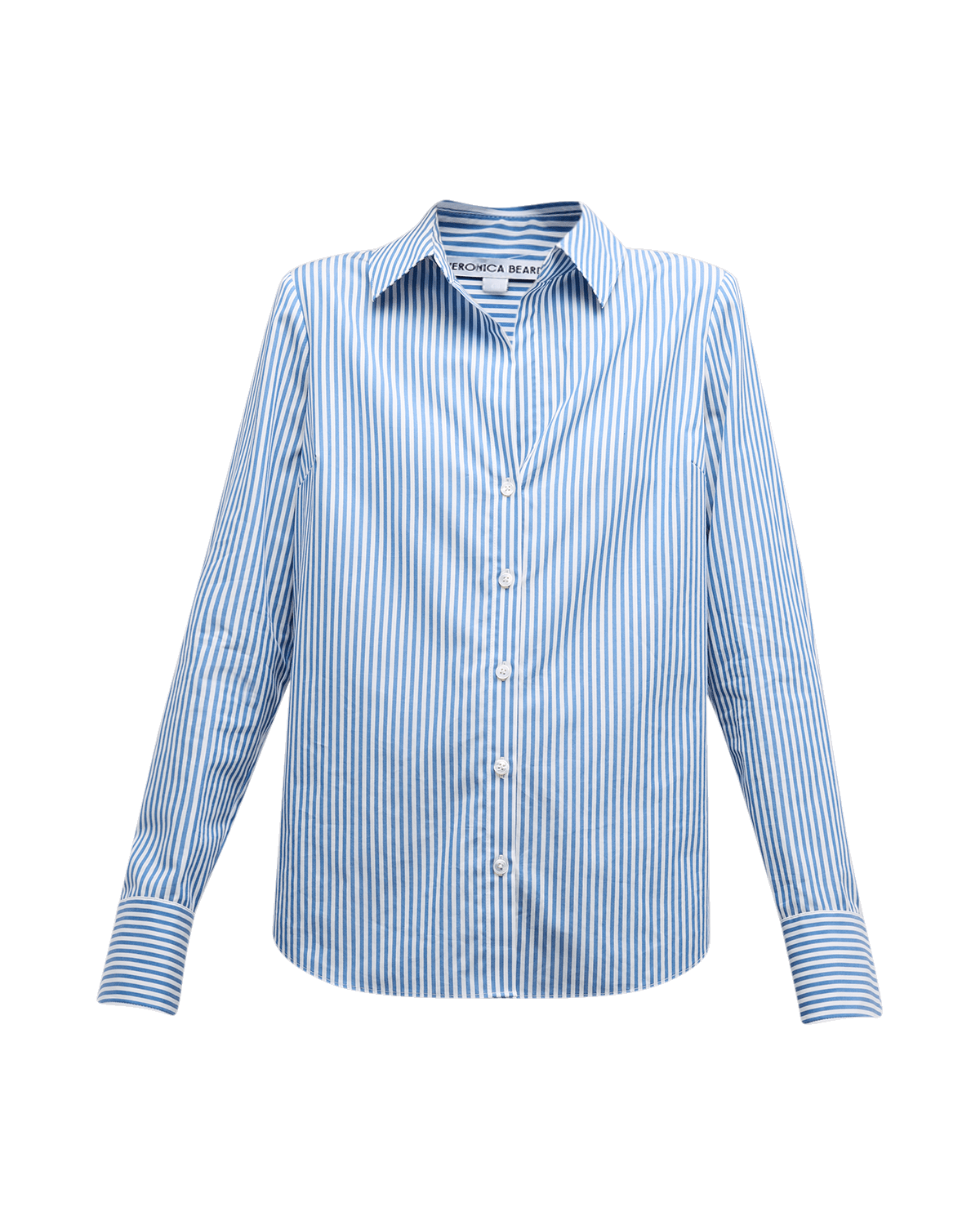Veronica Beard Amelia Striped Button-Front Shirt