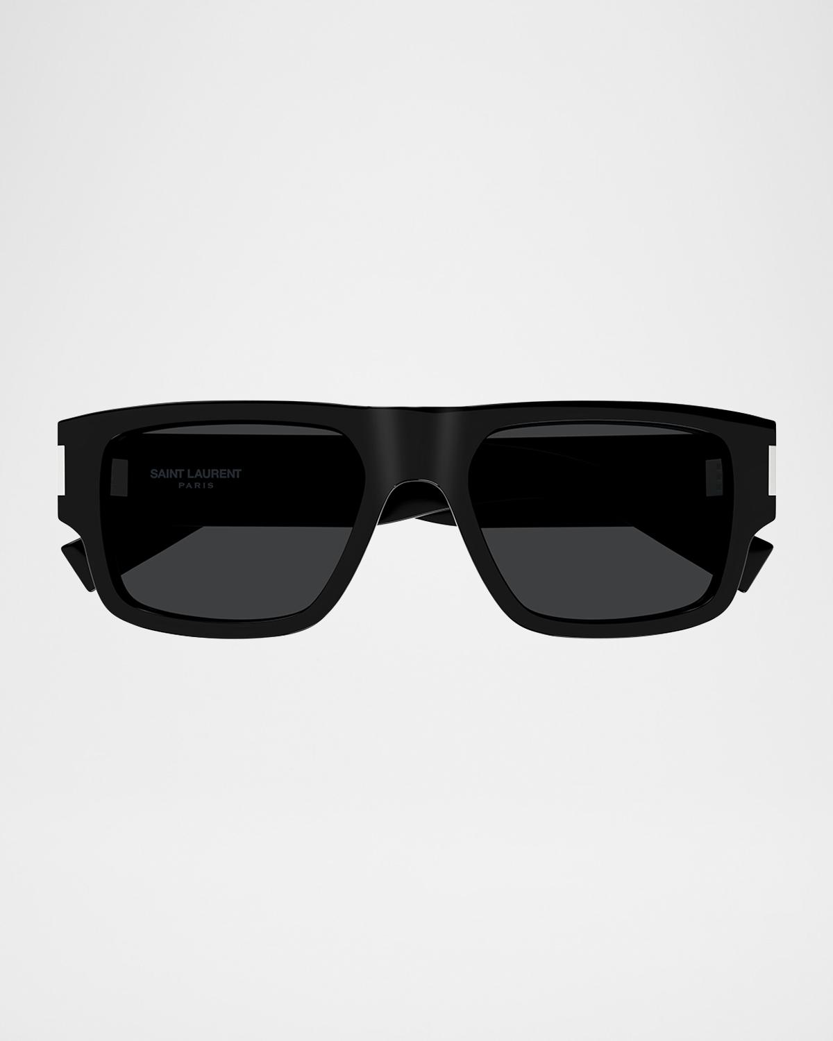 Men & apos;s SL 659 Acetate Rectangle Sunglasses