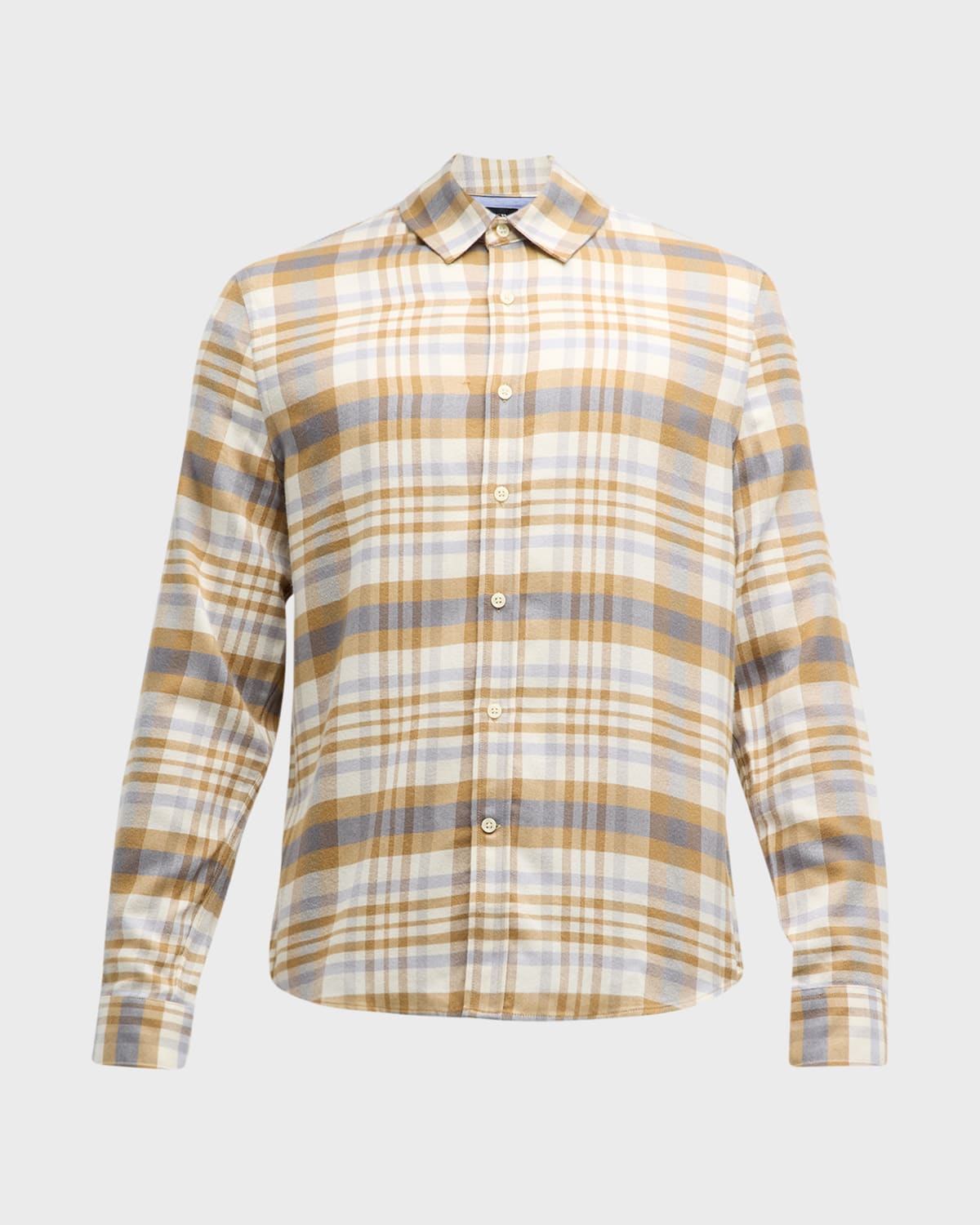 Joe's Jeans Men's Oliver Plaid Flannel Button-Front Shirt