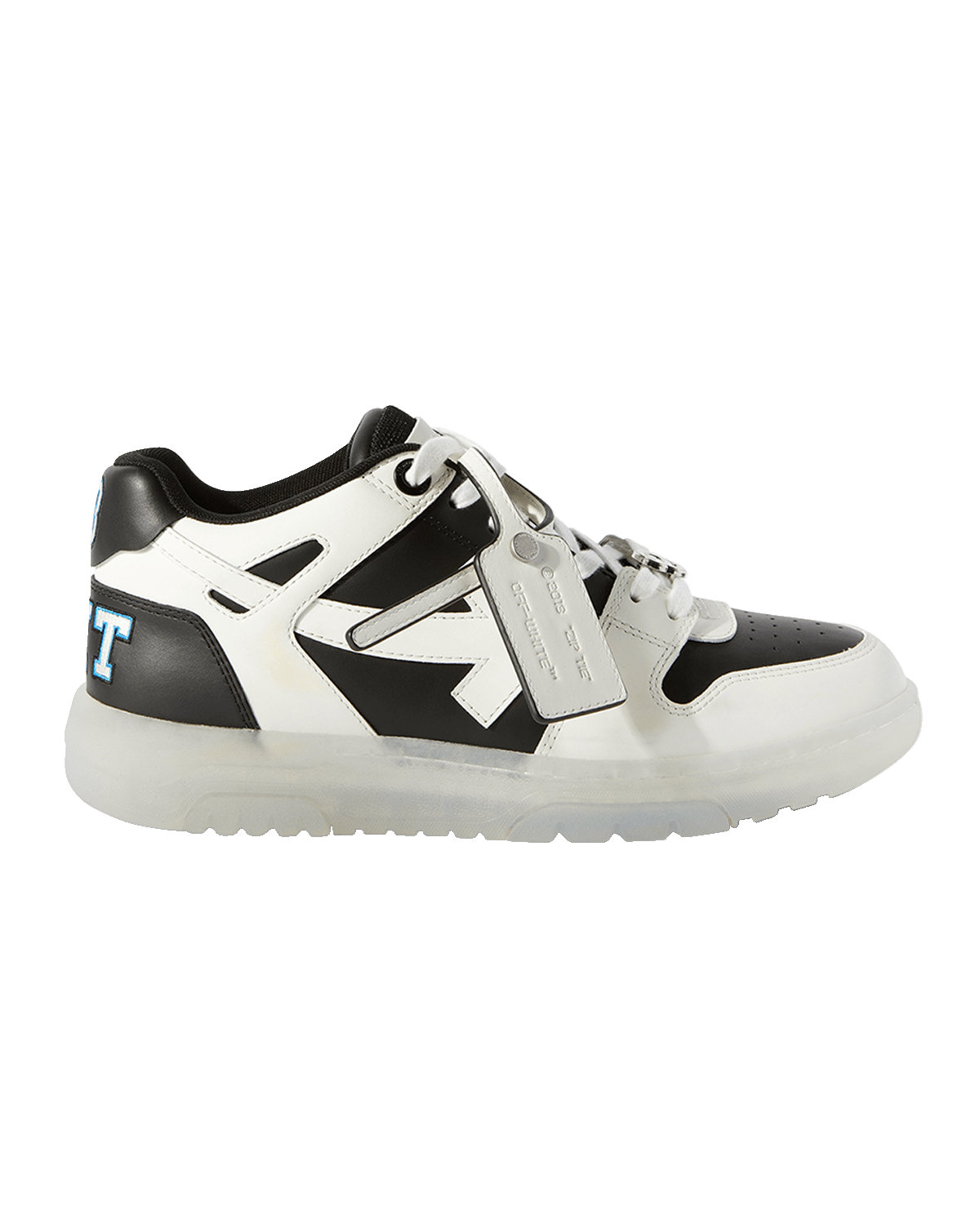 Off-White Men's Out Of Office Logic Leather Low-Top Sneakers