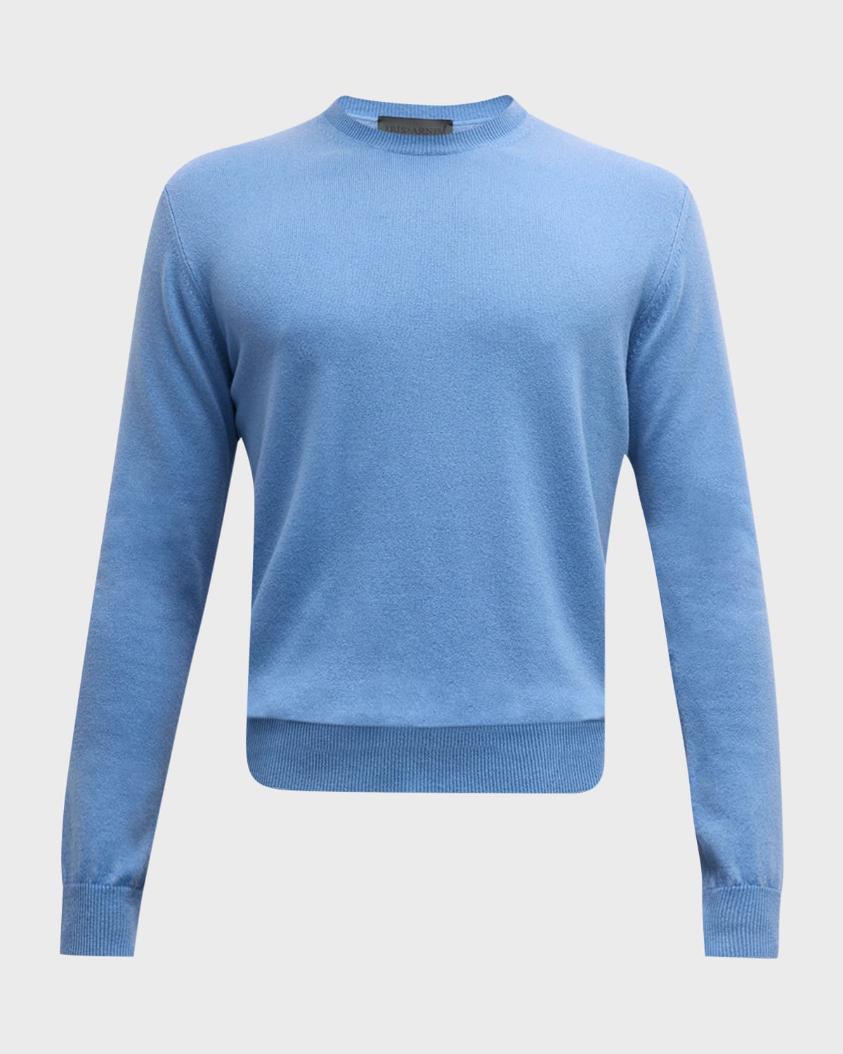 Iris Von Arnim Men's Stonewashed Cashmere Crewneck Sweater