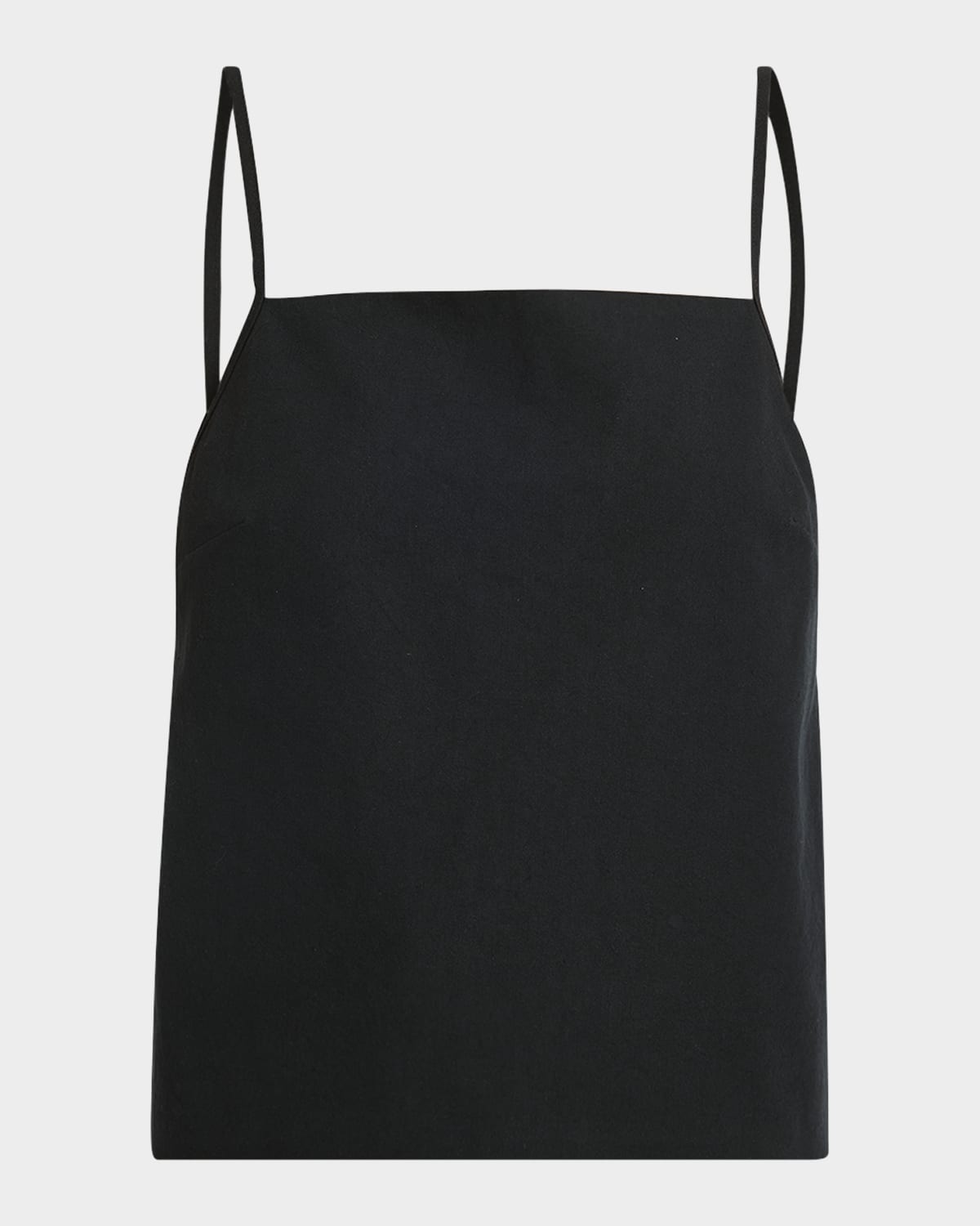 ARMARIUM Sofia Square-Neck Cotton-Linen Sleeveless Top