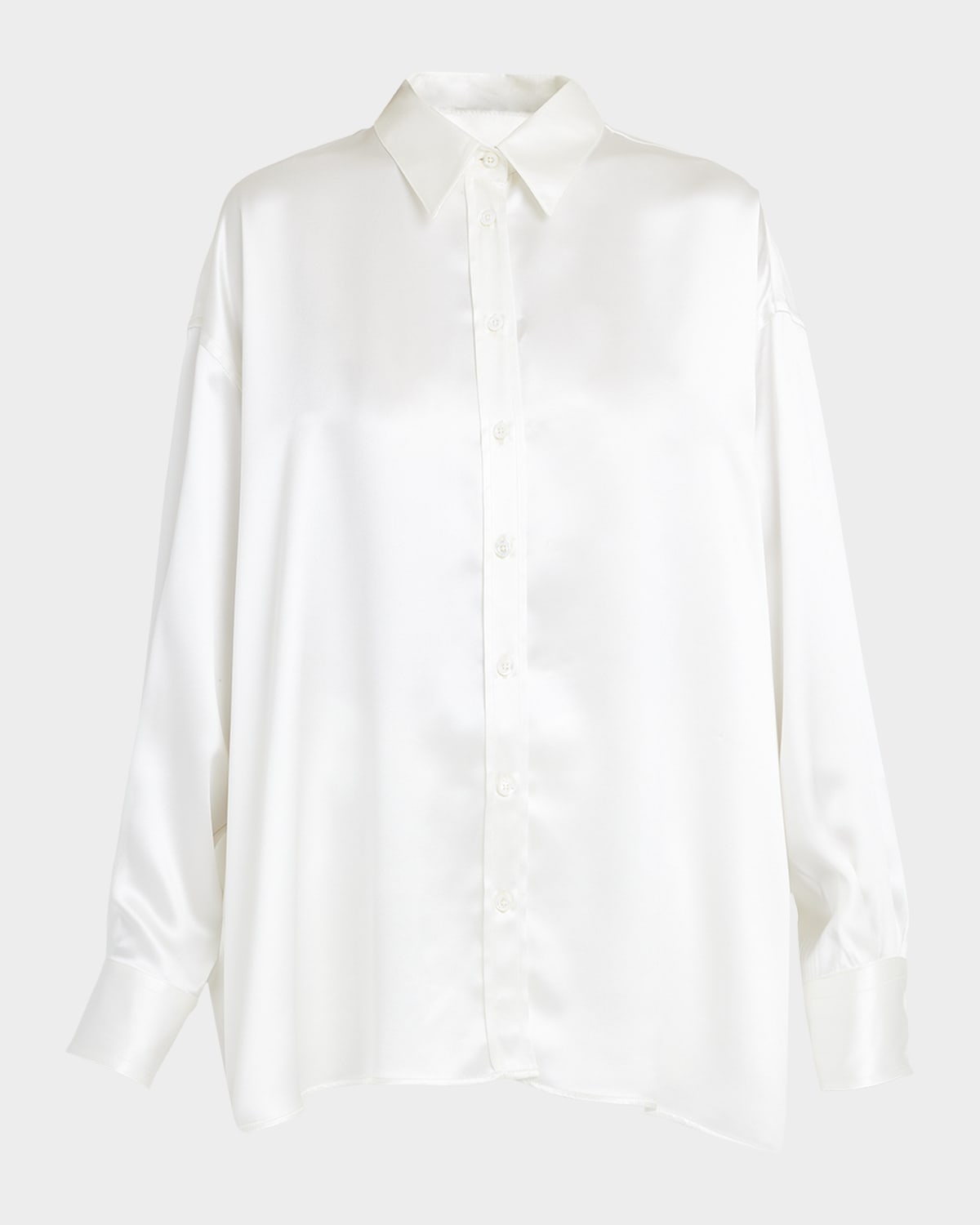 ARMARIUM Leo Oversized Silk Collared Shirt