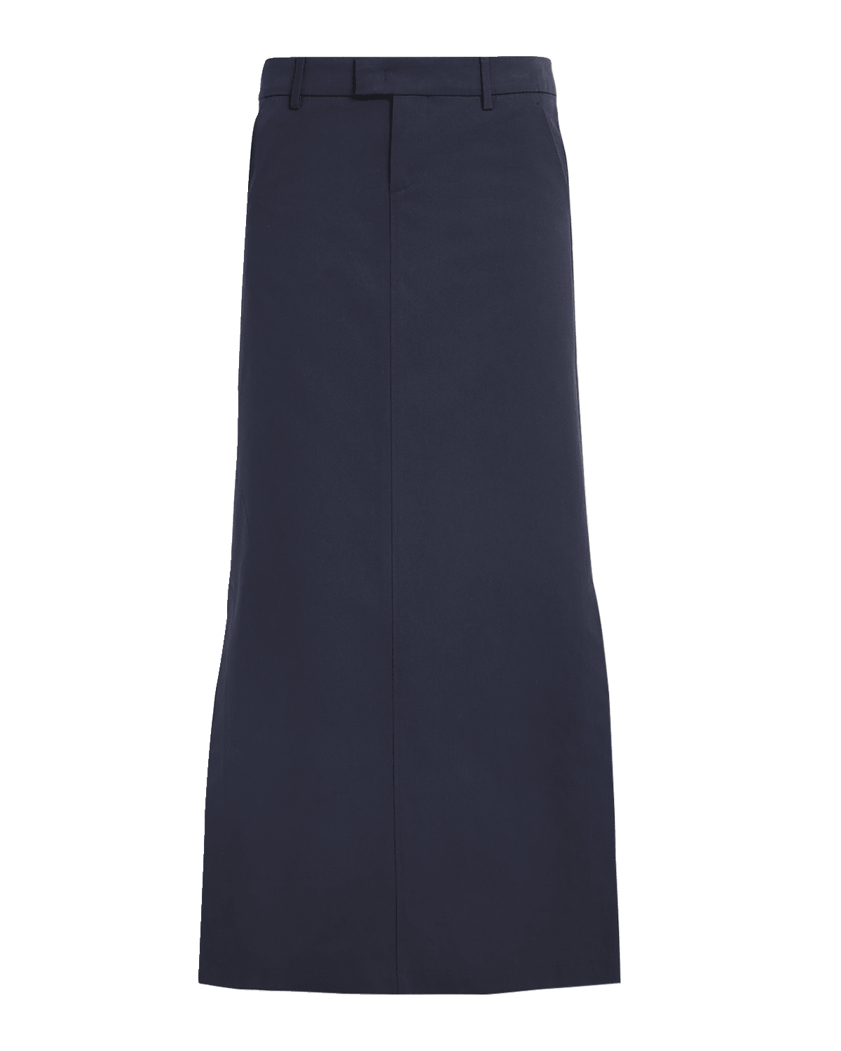 ARMARIUM Lia Slits-Hem Water-Repellant Cotton Maxi Skirt