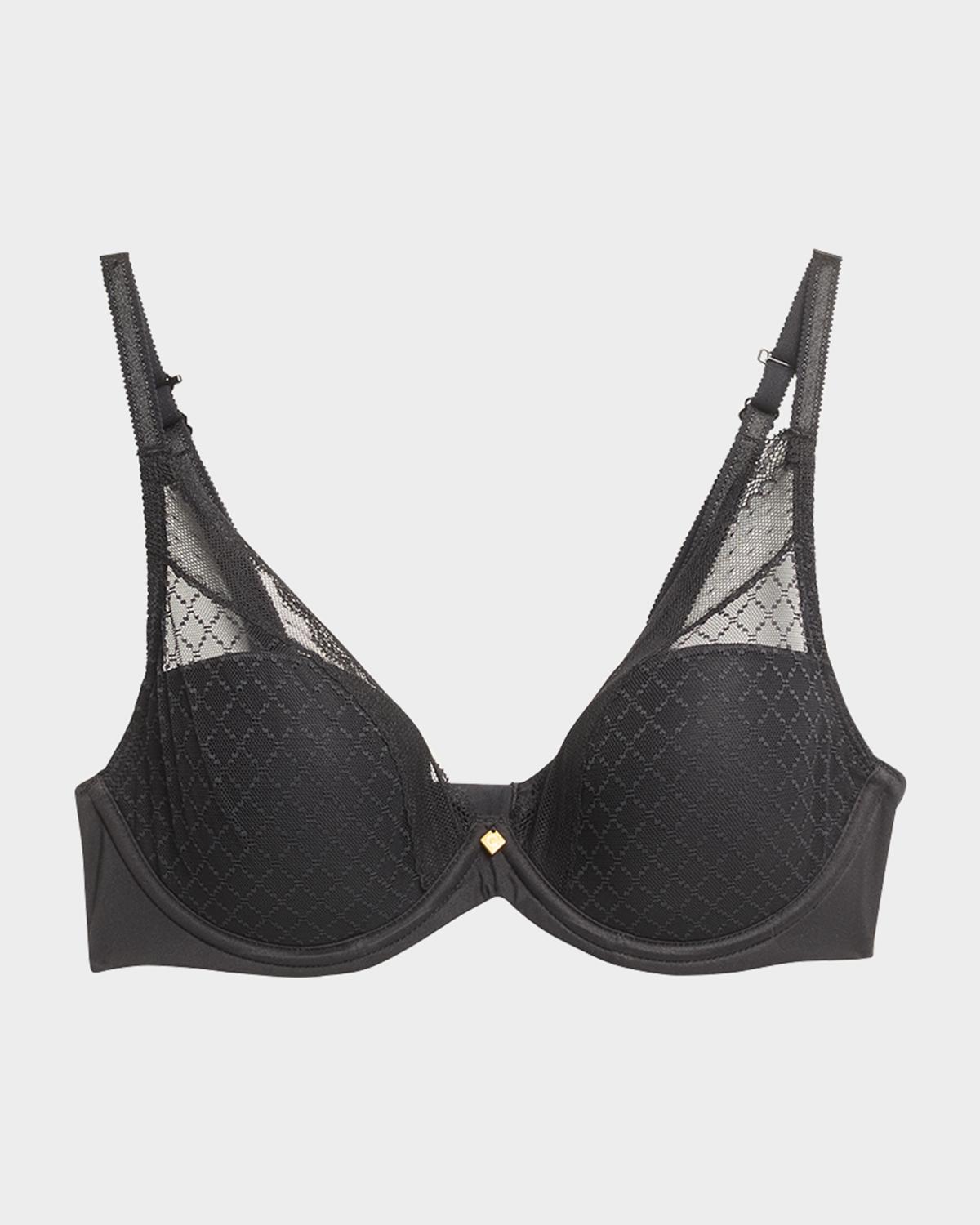 Chantelle Norah Chic Lace Plunge T-Shirt Bra