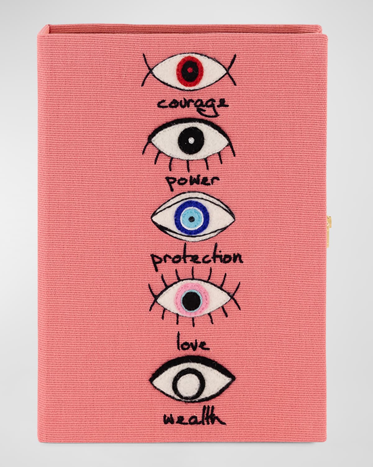 Olympia Le-Tan Eyes Protection Book Clutch Bag