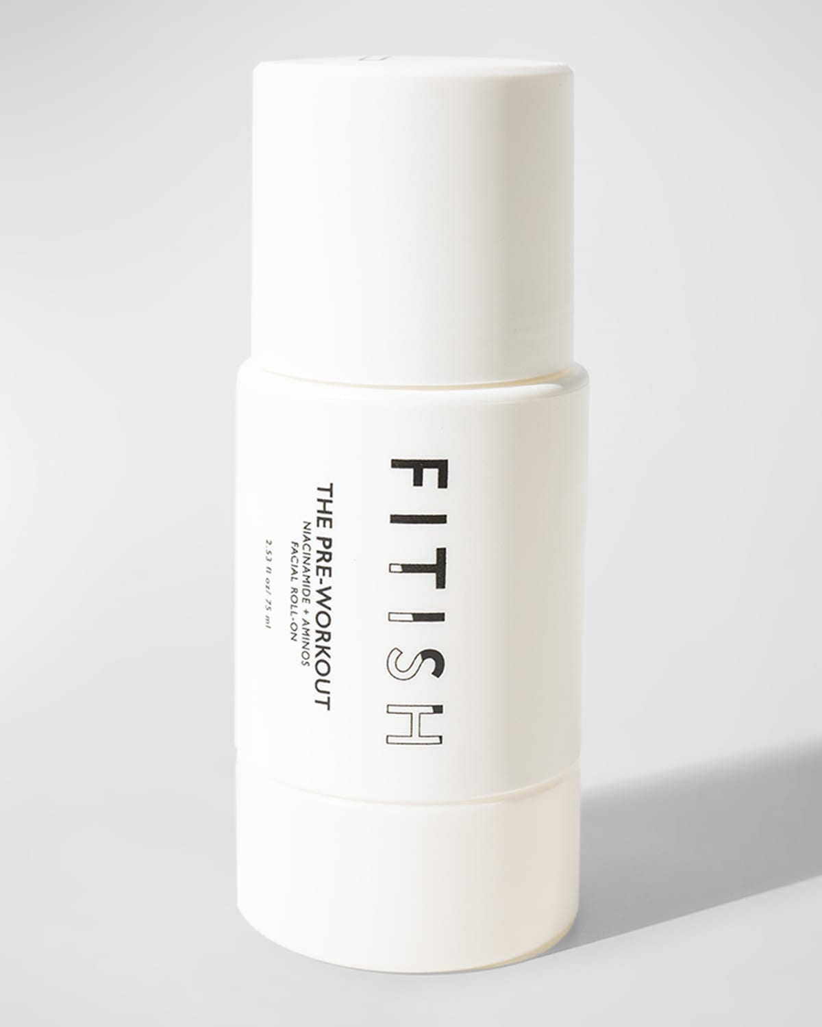 Fitish The Pre-Workout Niacinamide + Aminos Facial Roll-On Serum, 2.53 oz.