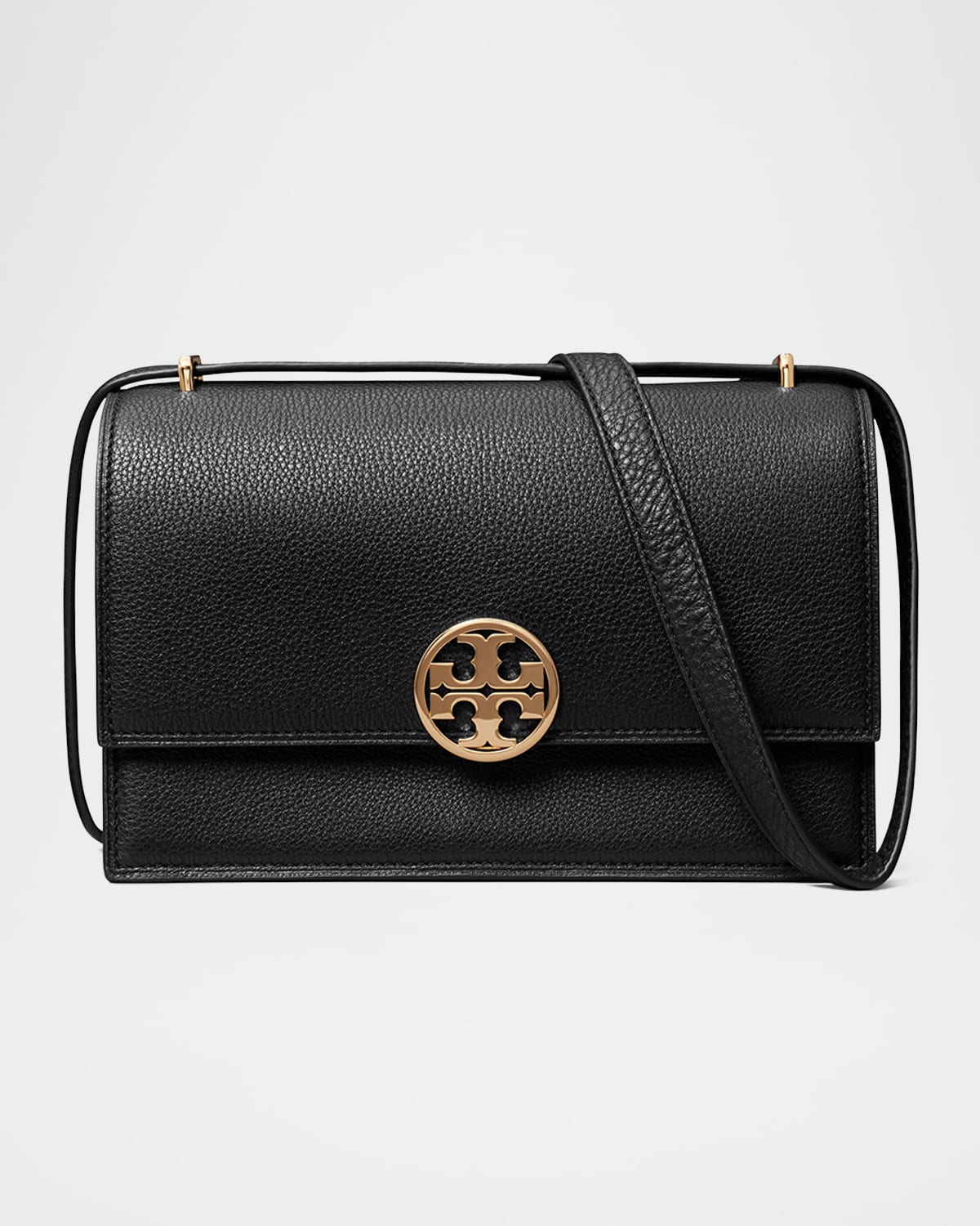Tory Burch Miller Flap Leather Shoulder Bag