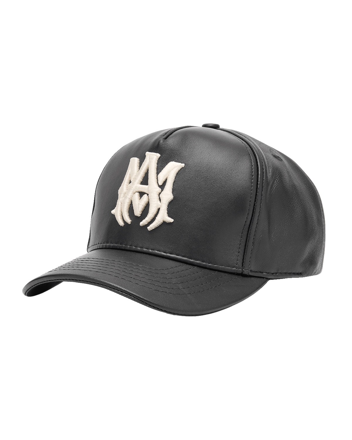 Amiri Men's Leather MA Baseball Hat