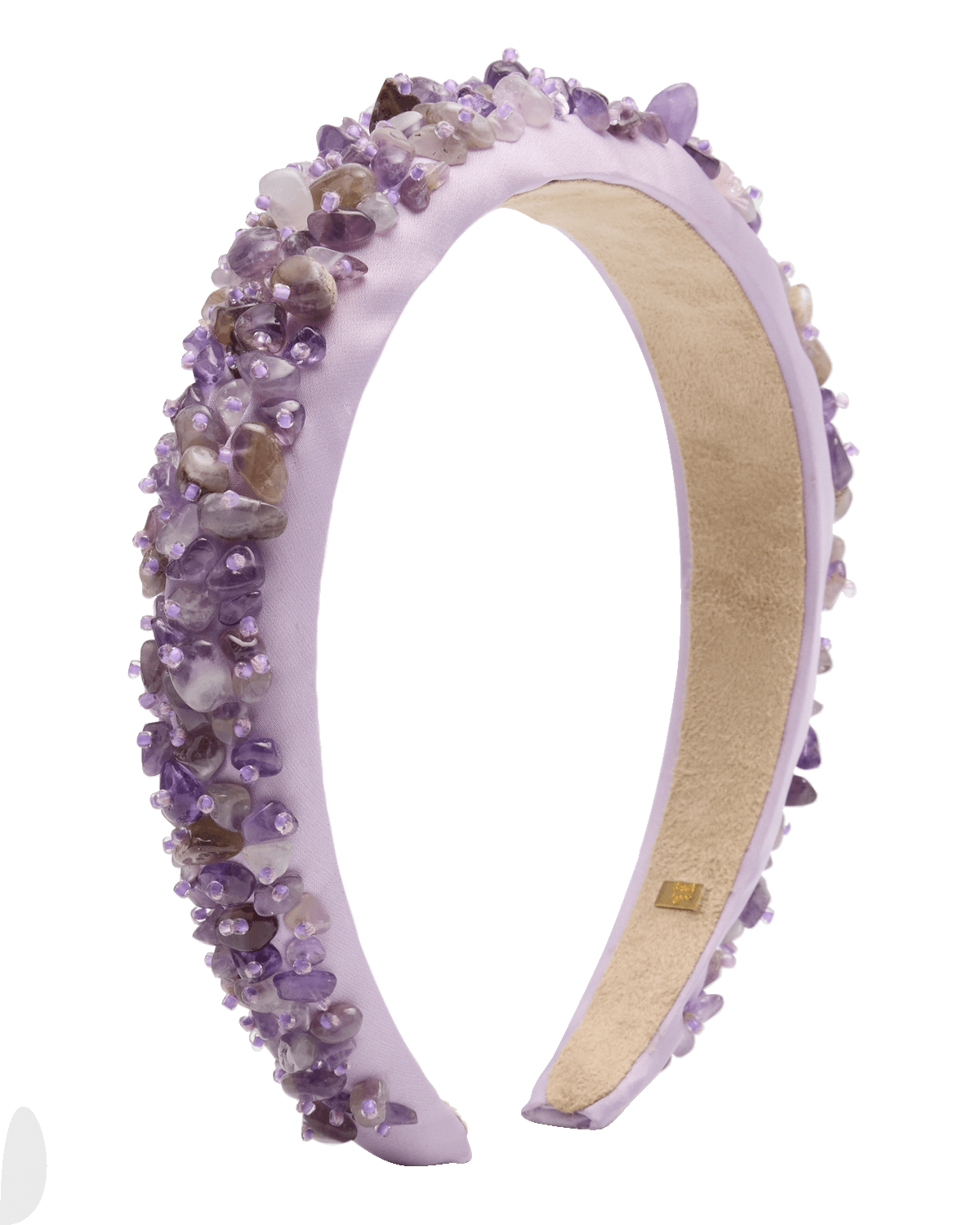 Bari Lynn Girl's Allover Multi Stone Headband