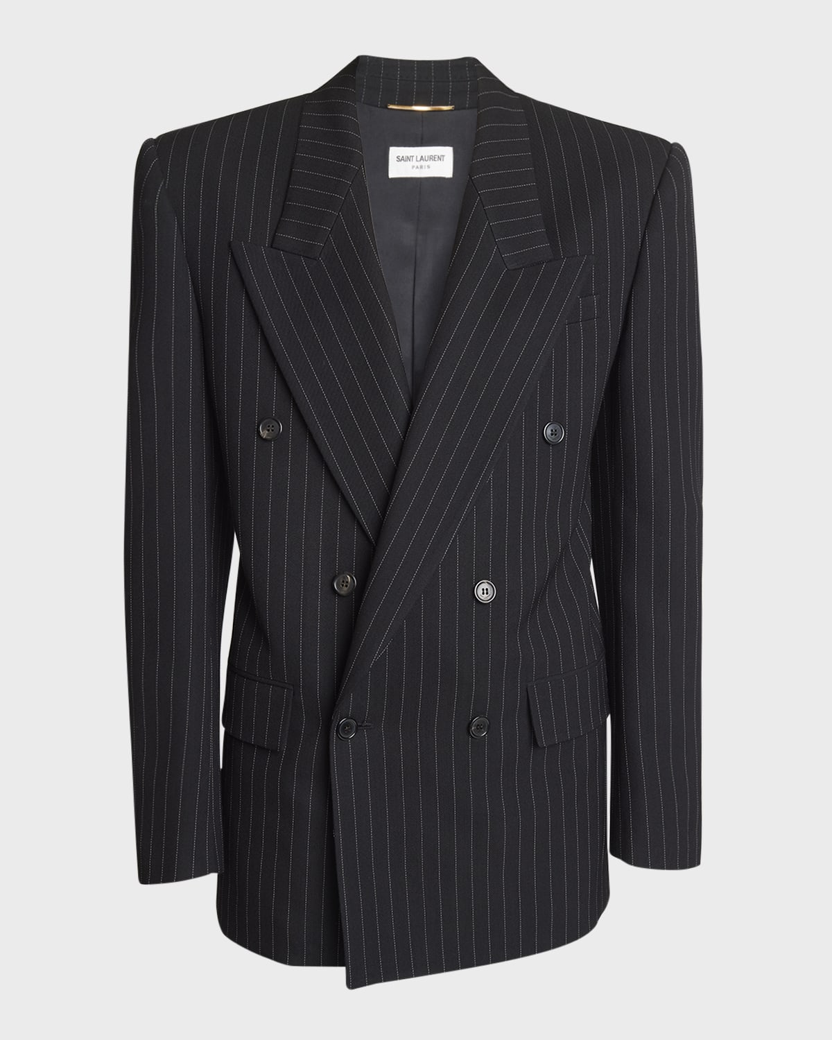 Saint Laurent Oversize Pinstripe Blazer