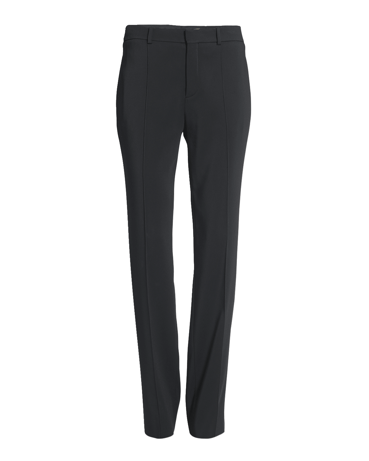 Saint Laurent Stretch Gabardine Straight-Leg Trousers