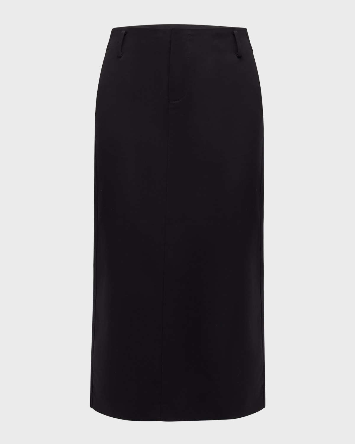 Vince Straight-Fit Midi Trouser Skirt