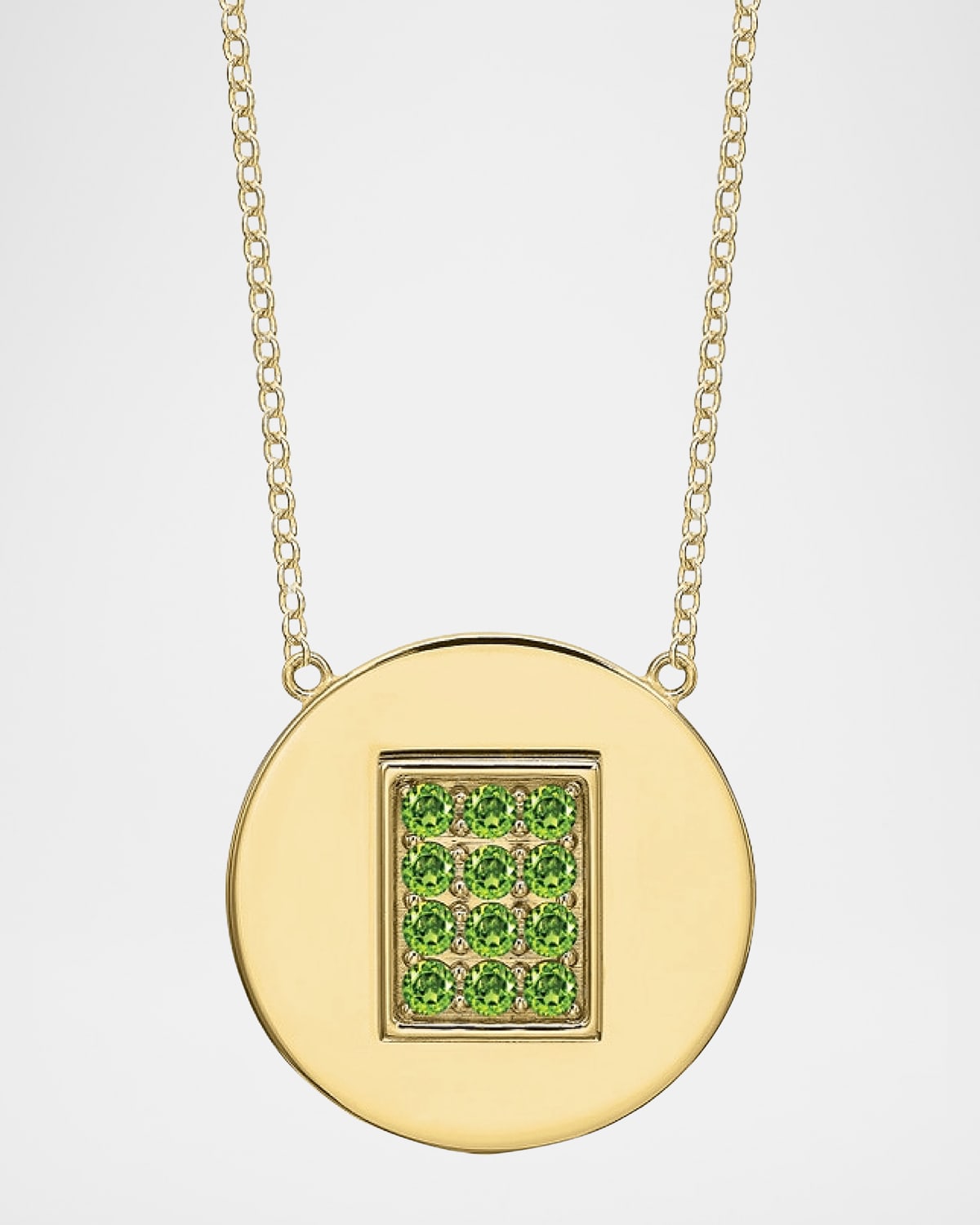 Tracee Nichols 14K Gold Peridot Birthstone Necklace