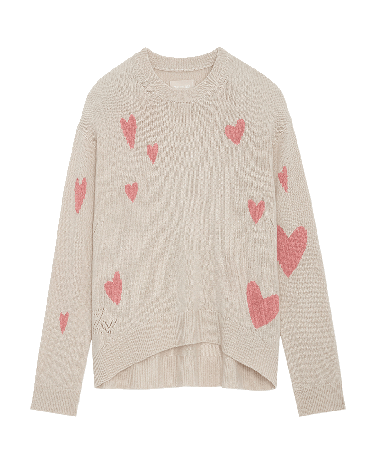 Zadig & Voltaire Markus Hearts Cashmere Sweater