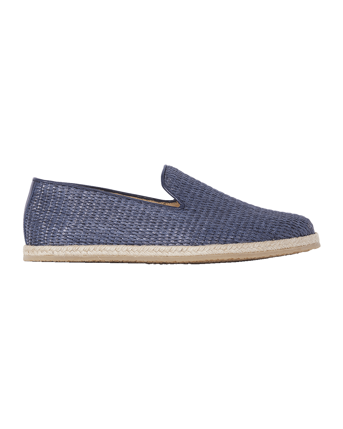 Paul Stuart Men's Lido Woven Raffia Espadrille Loafers