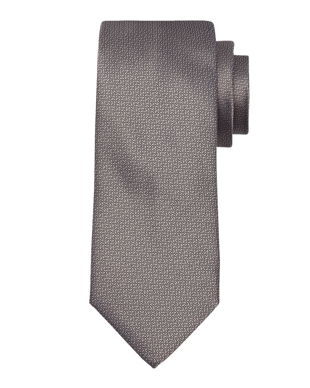 Canali Men's Micro-Textured Silk Tie