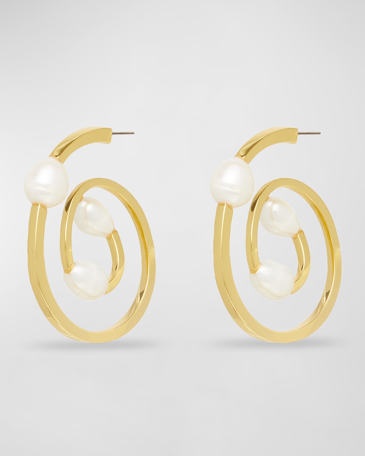 Lele Sadoughi Spin Skater Earrings