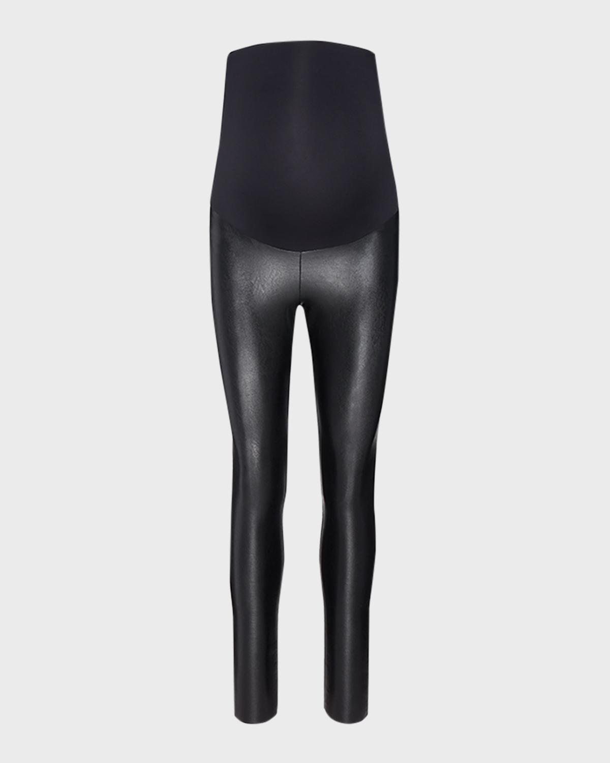 Commando Maternity Stretch Faux Leather Leggings