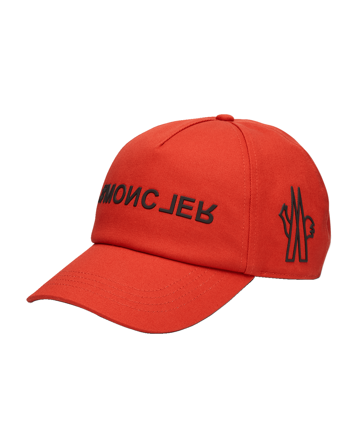 Moncler Men's Gabardine Logo Baseball Cap