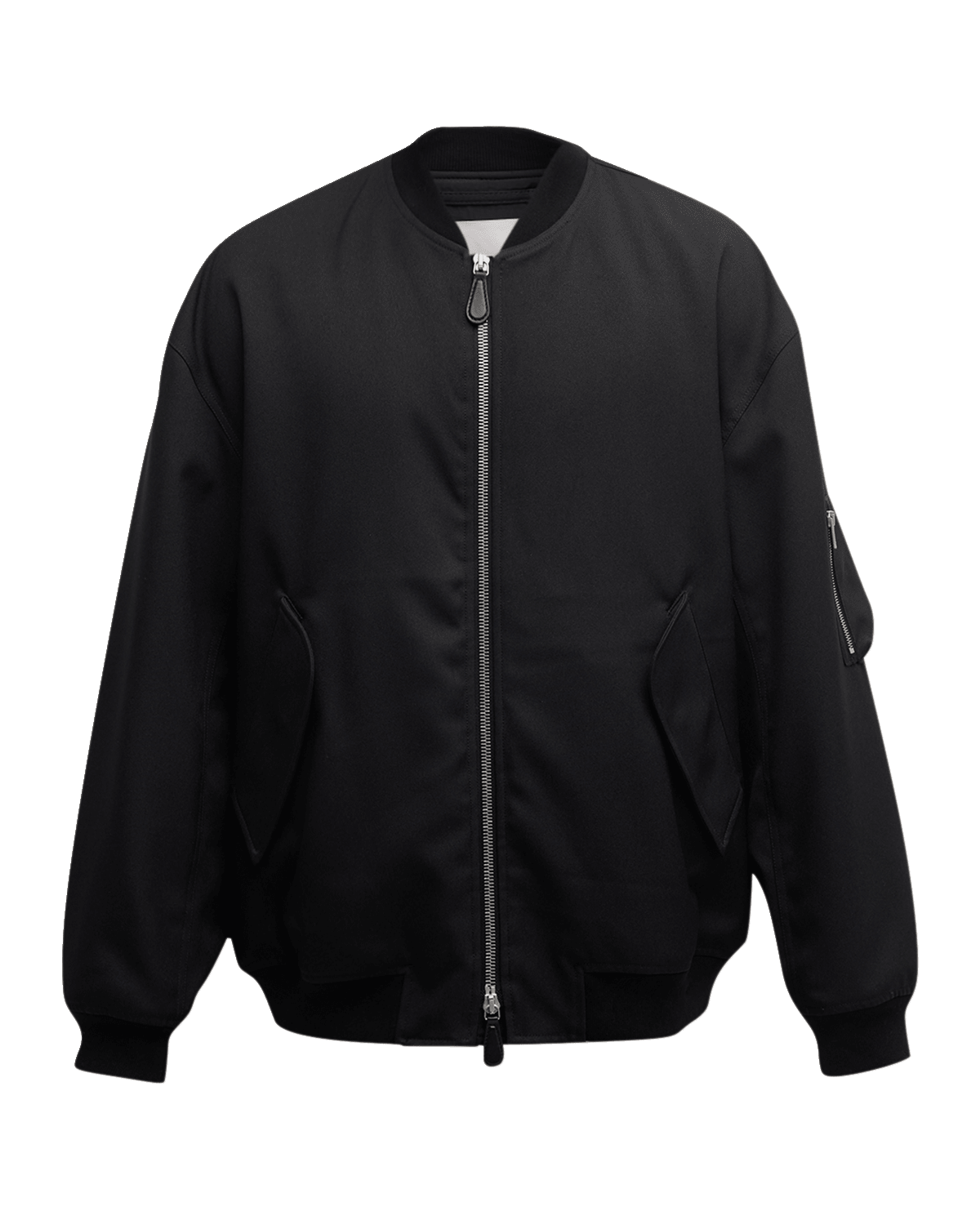 Jil Sander Men's Recycled Poly Bomber Jacket