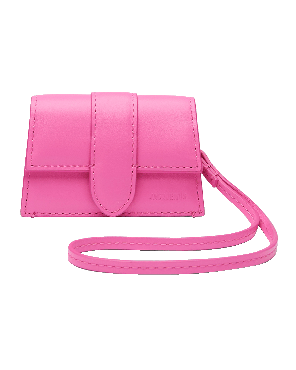 Jacquemus Le Porte Bambino Leather Wristlet