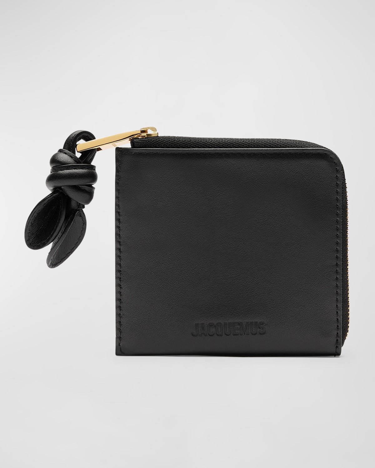 Jacquemus Le Porte Zip Leather Wallet