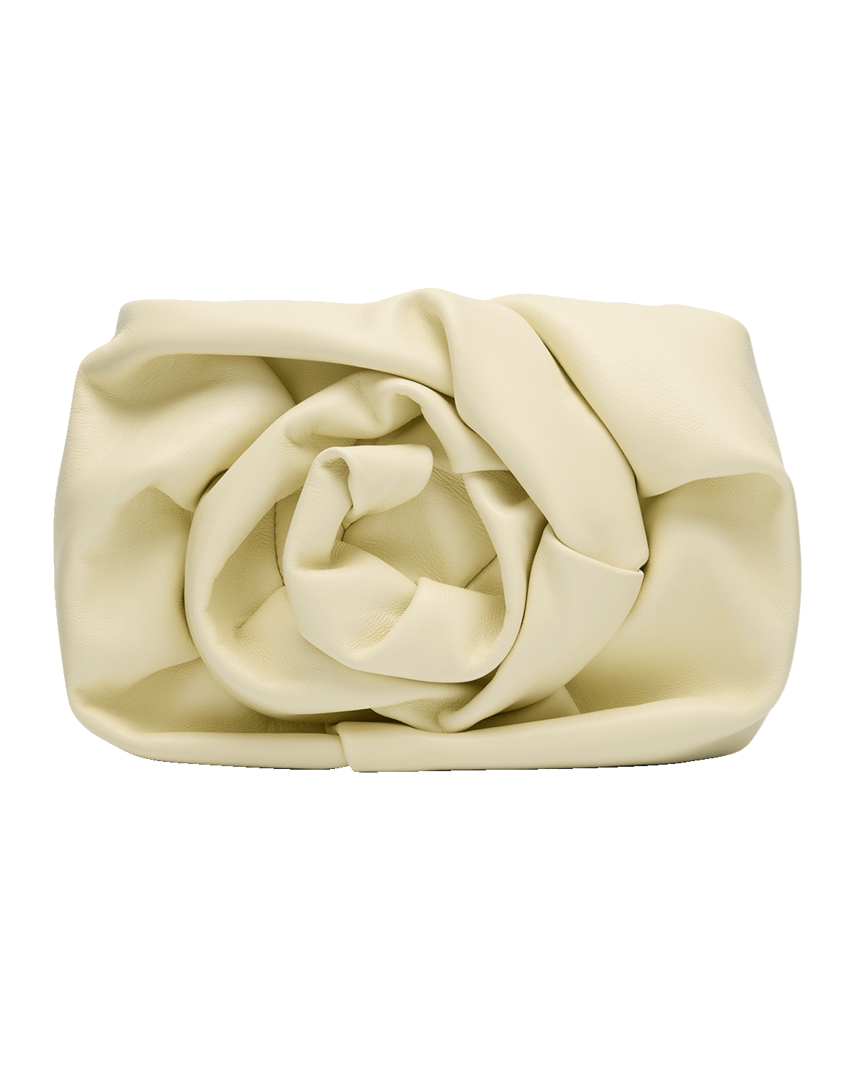 Burberry Rose Leather Clutch Bag with Chain Strap