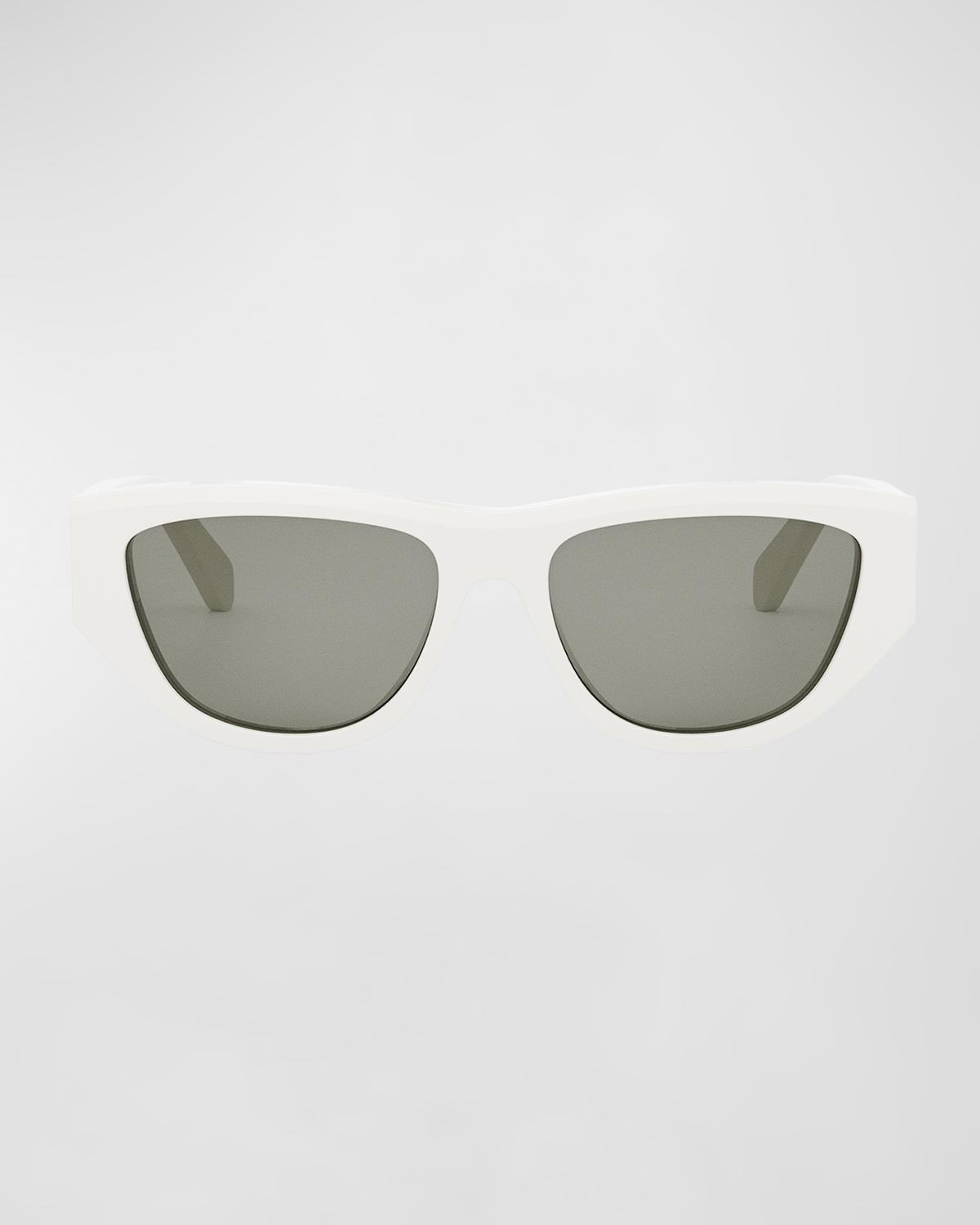 CELINE Monochroms Acetate Cat-Eye Sunglasses