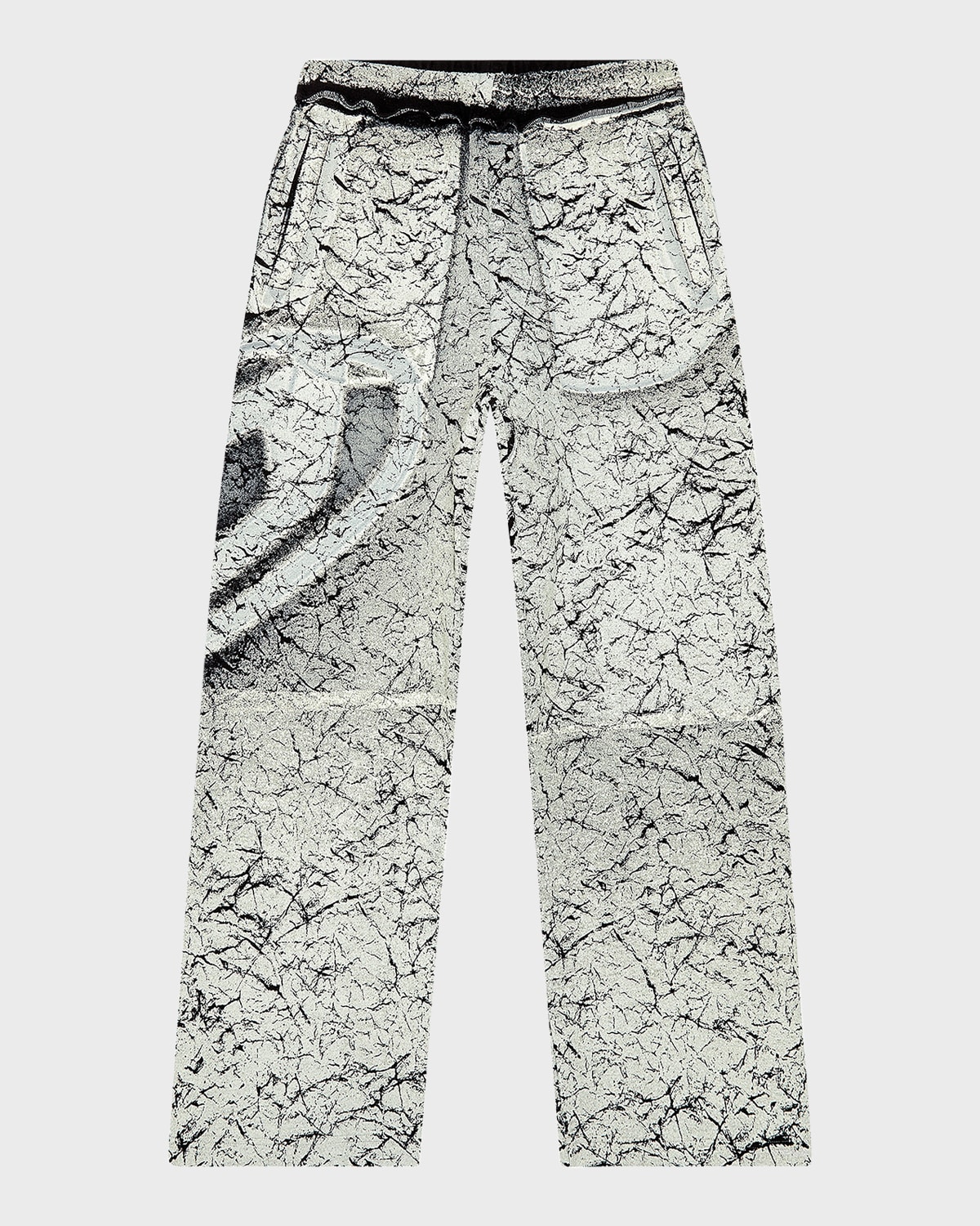 Diesel Men's P-Markoval Teddy Fleece Track Pants