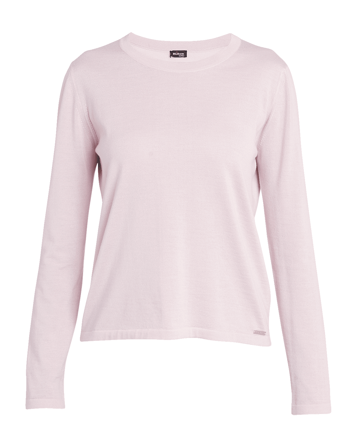 Kiton Cashmere-Silk Crewneck Sweater