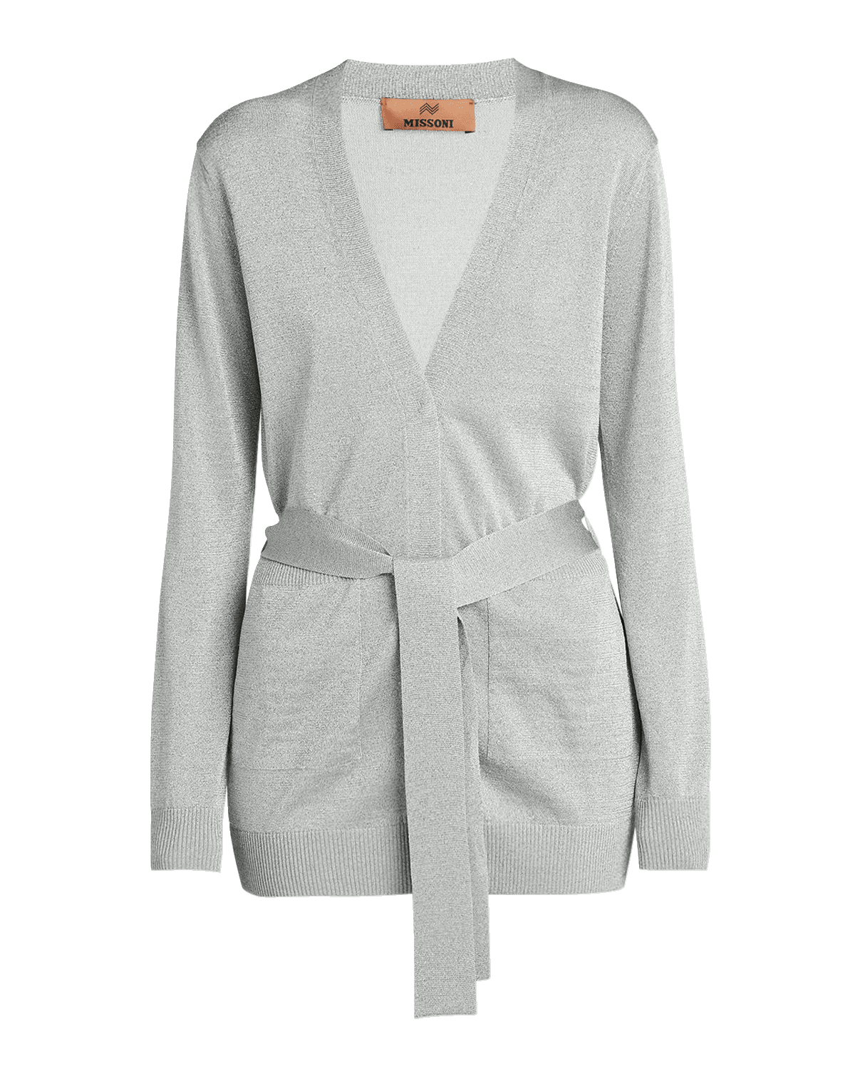 Missoni Metallic Wrap Cardigan