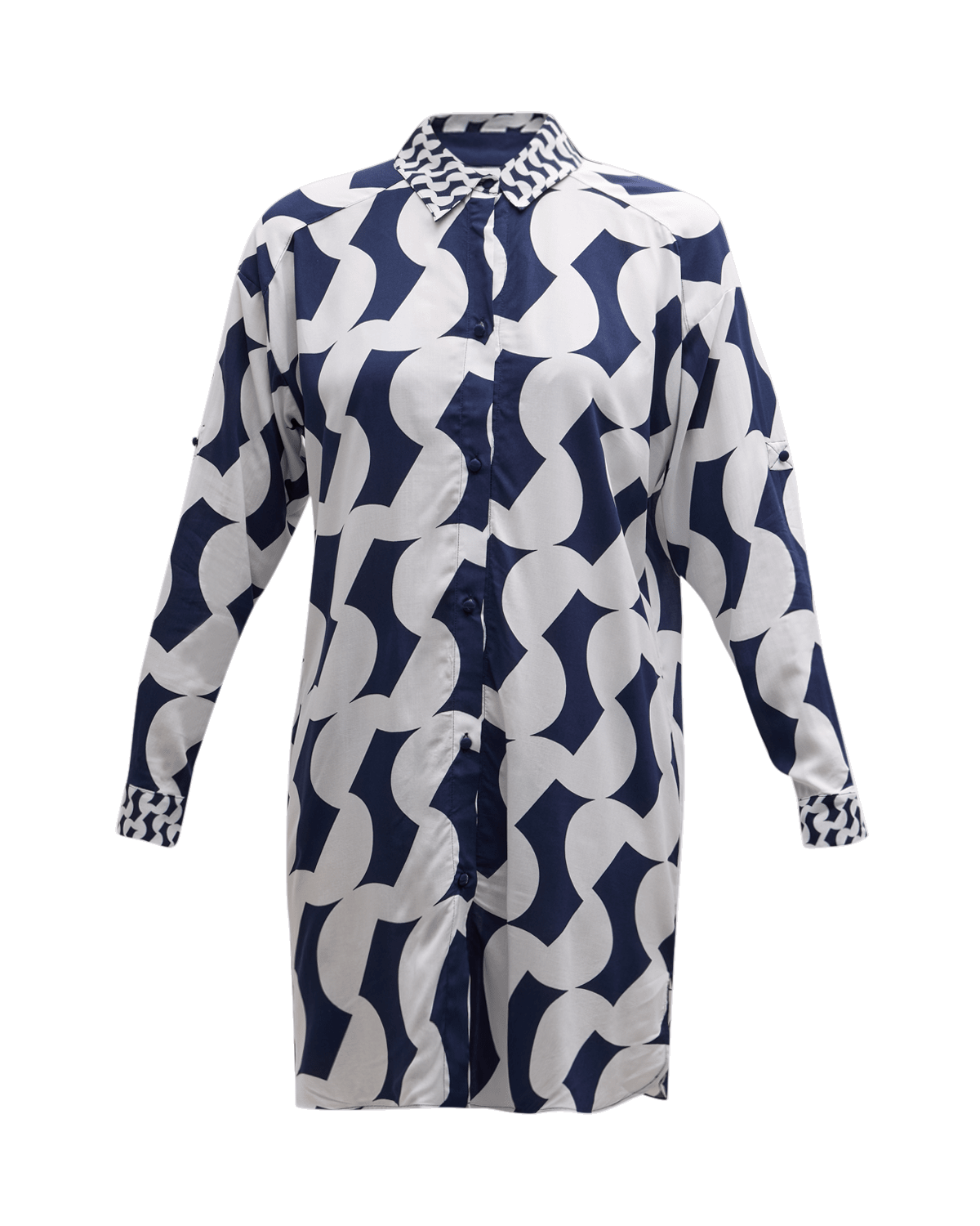 Lise Charmel Geometric Printed Coverup Shirtdress