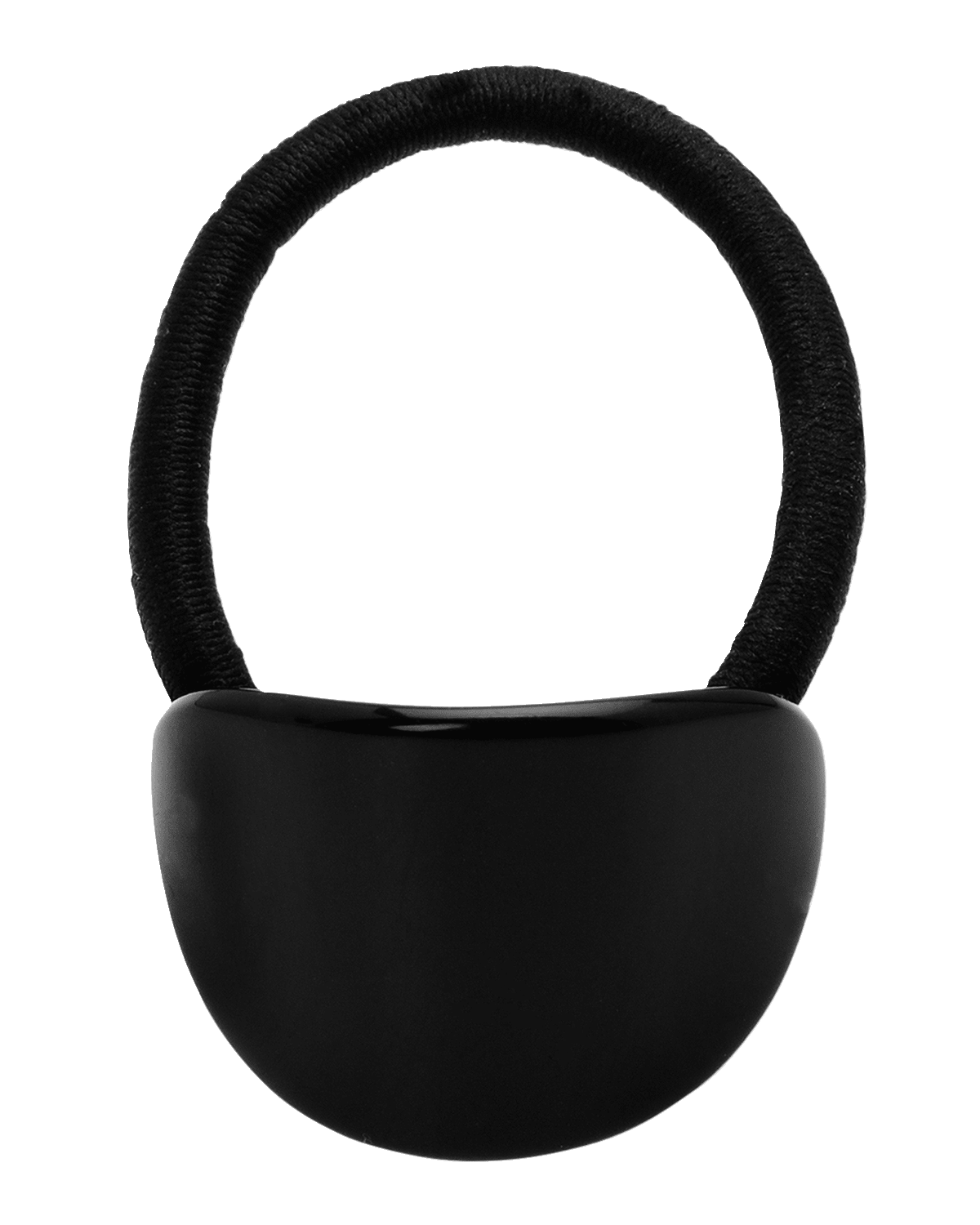 France Luxe Oval Ponytail Holder