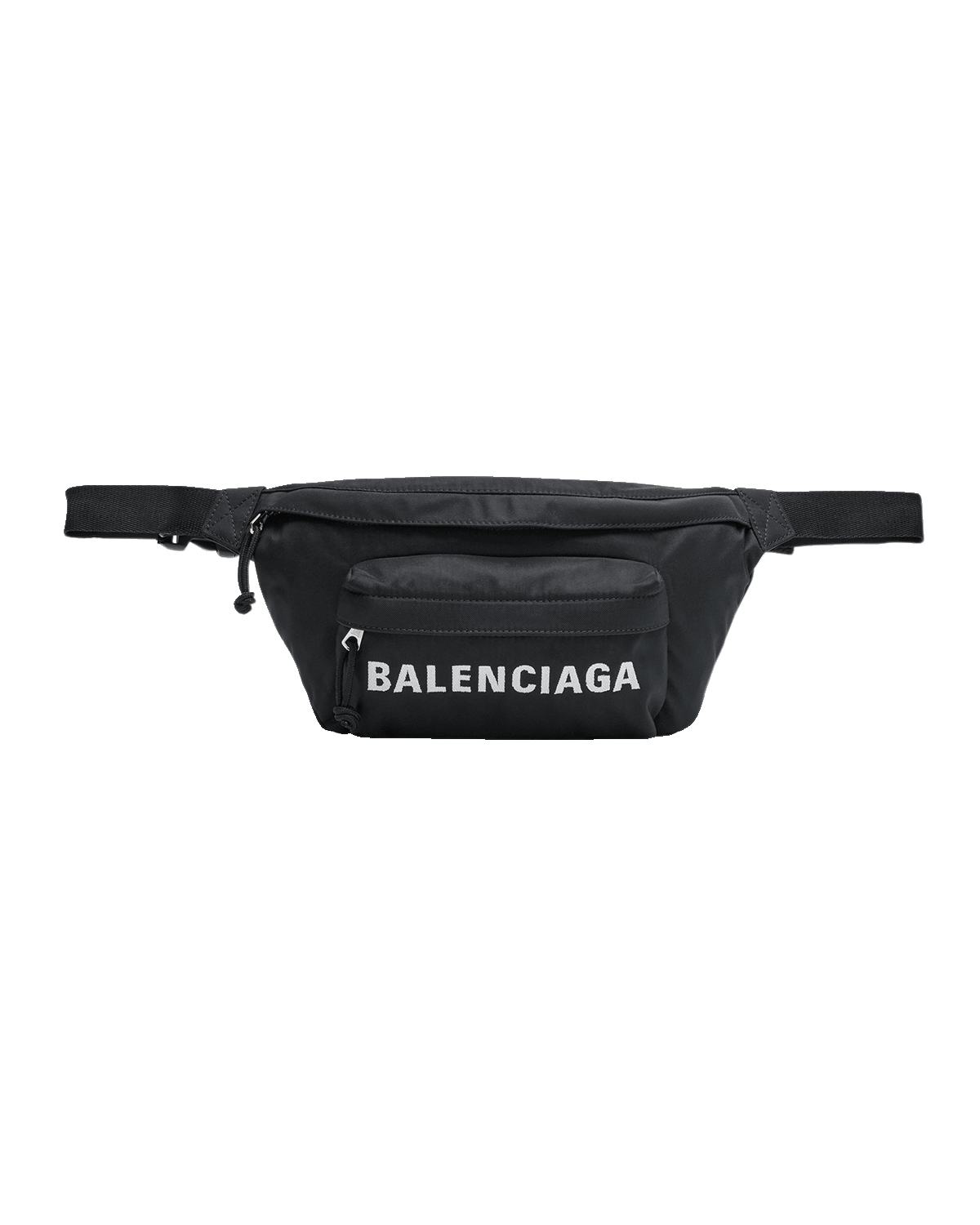 Balenciaga Men's Wheel Nylon Logo Belt Bag