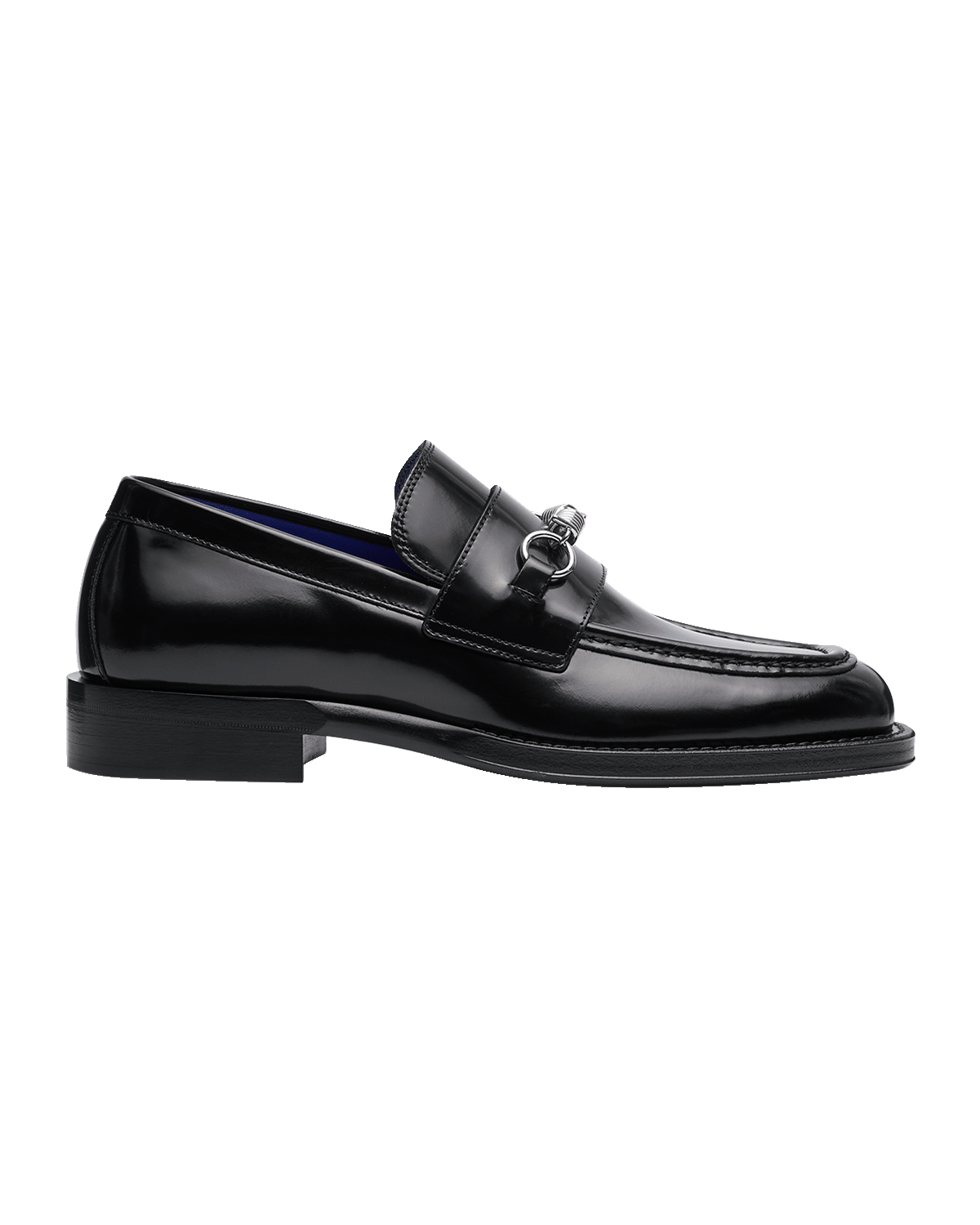 Burberry Men's Leather Barbed Penny Loafers