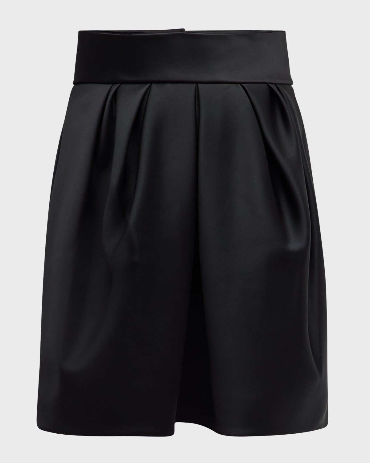 Dice Kayek Waist-Pleat Mini Skirt