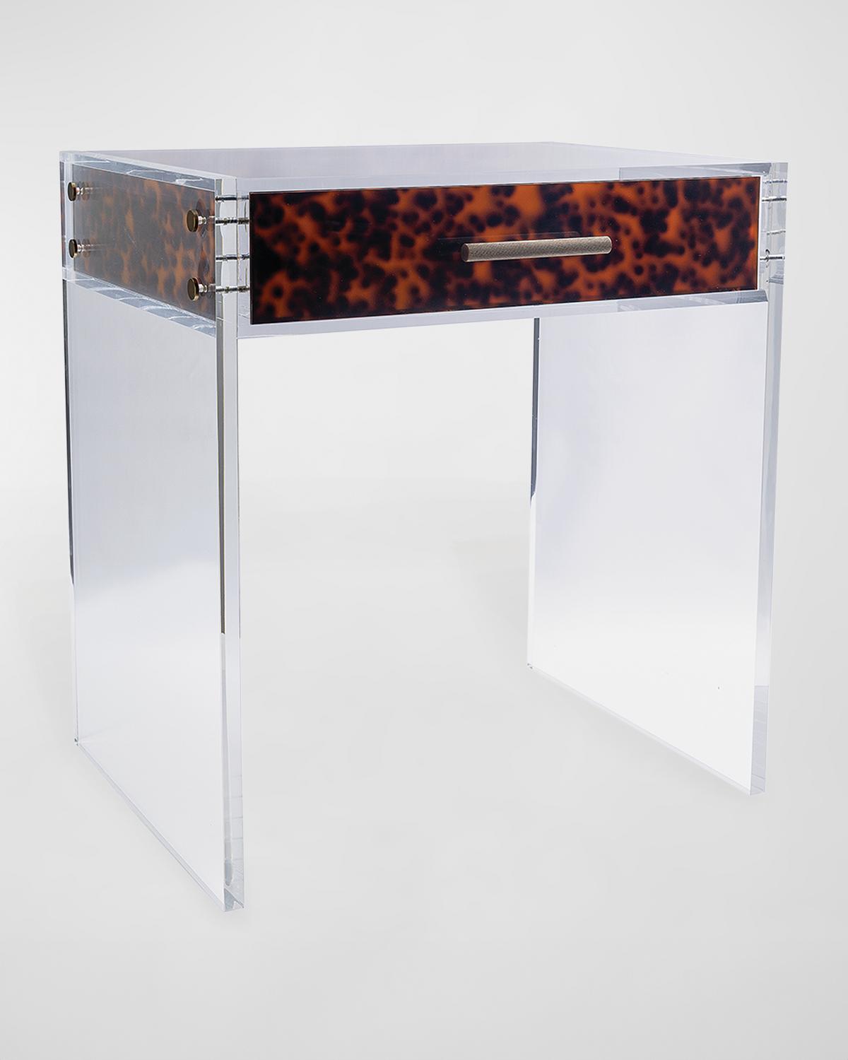 Milan Tortoise Tray Top End Table