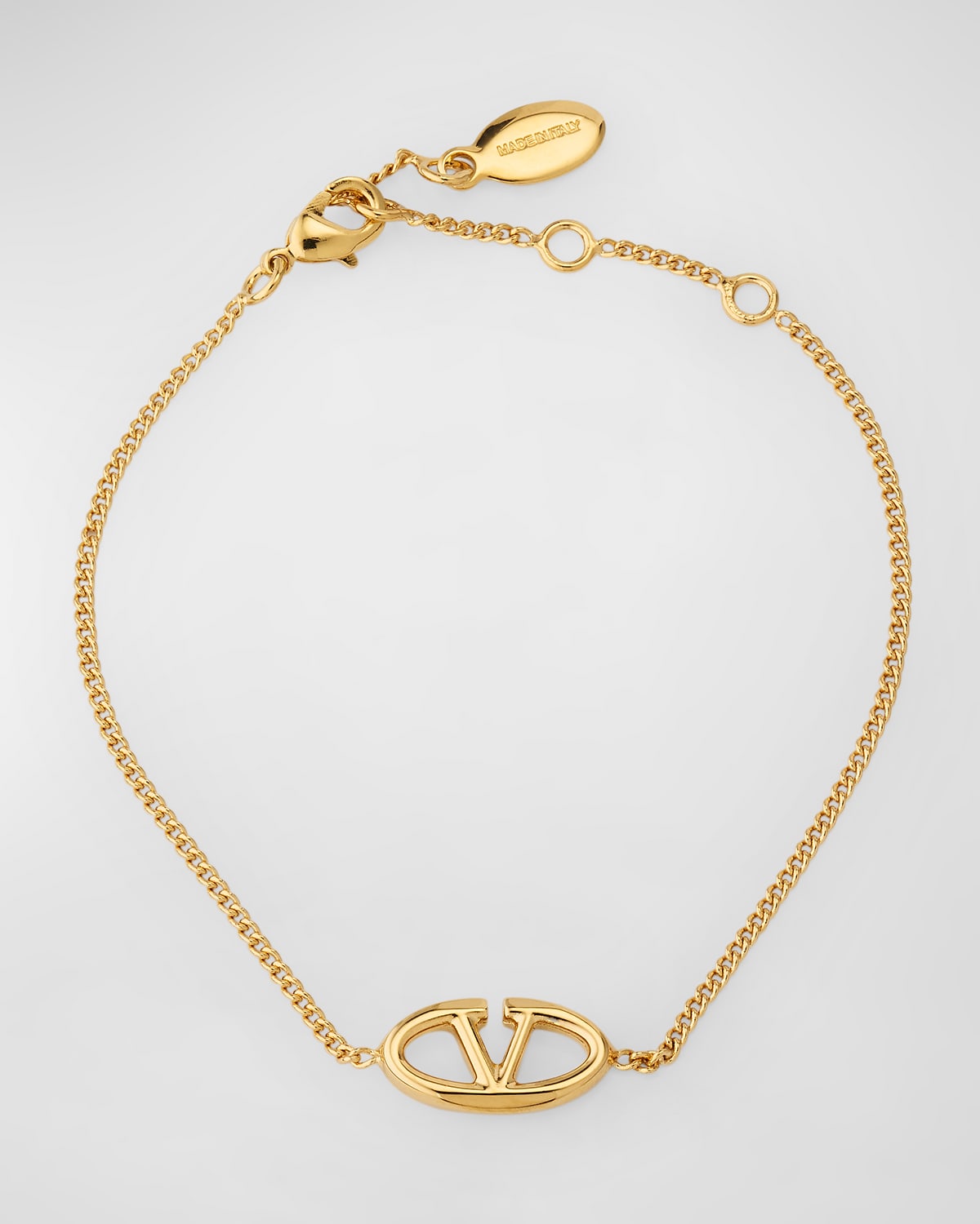 Valentino Garavani V-Logo Chain Bracelet